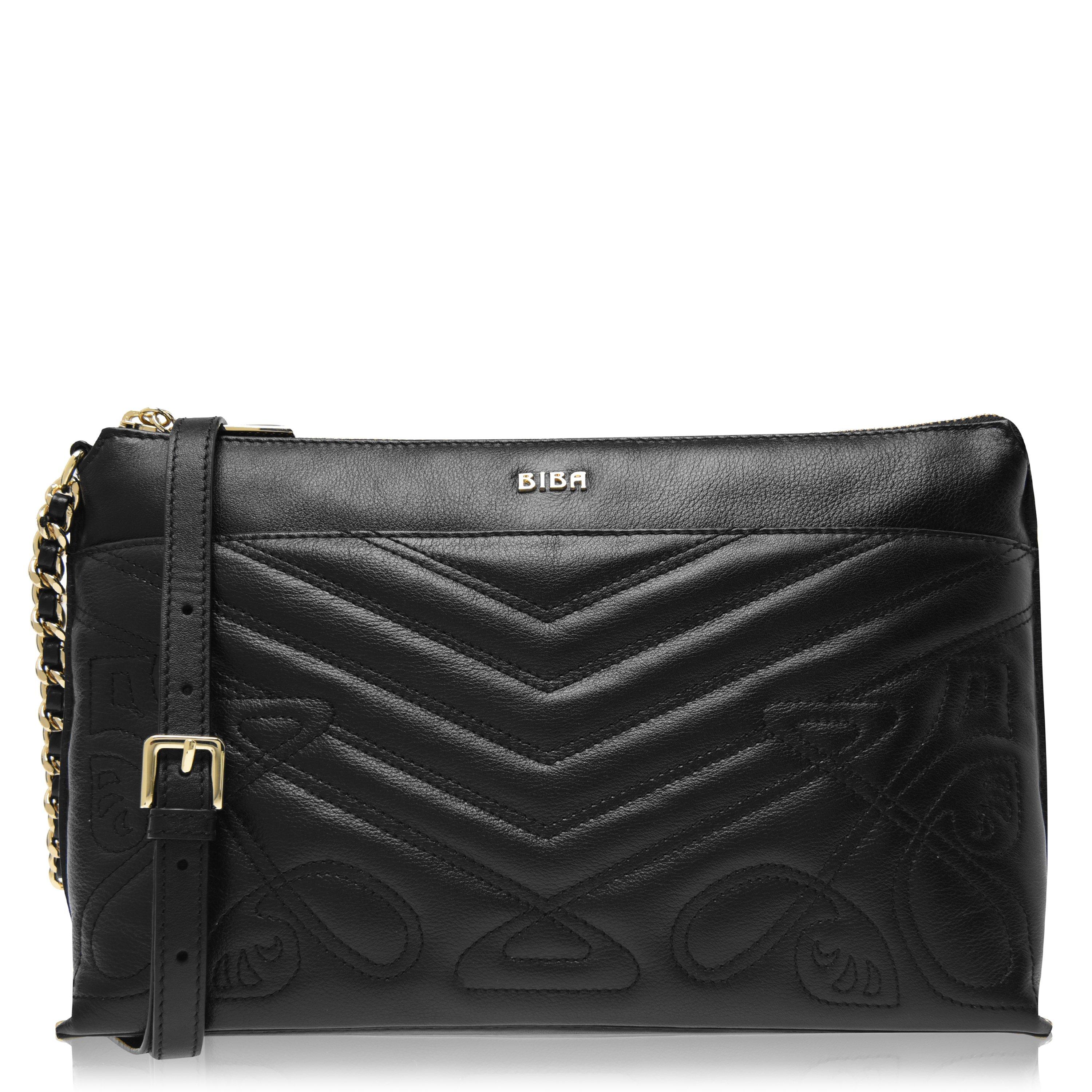 Biba Leather Constance Cross Body Bag Crossbody Taschen Sports Direct