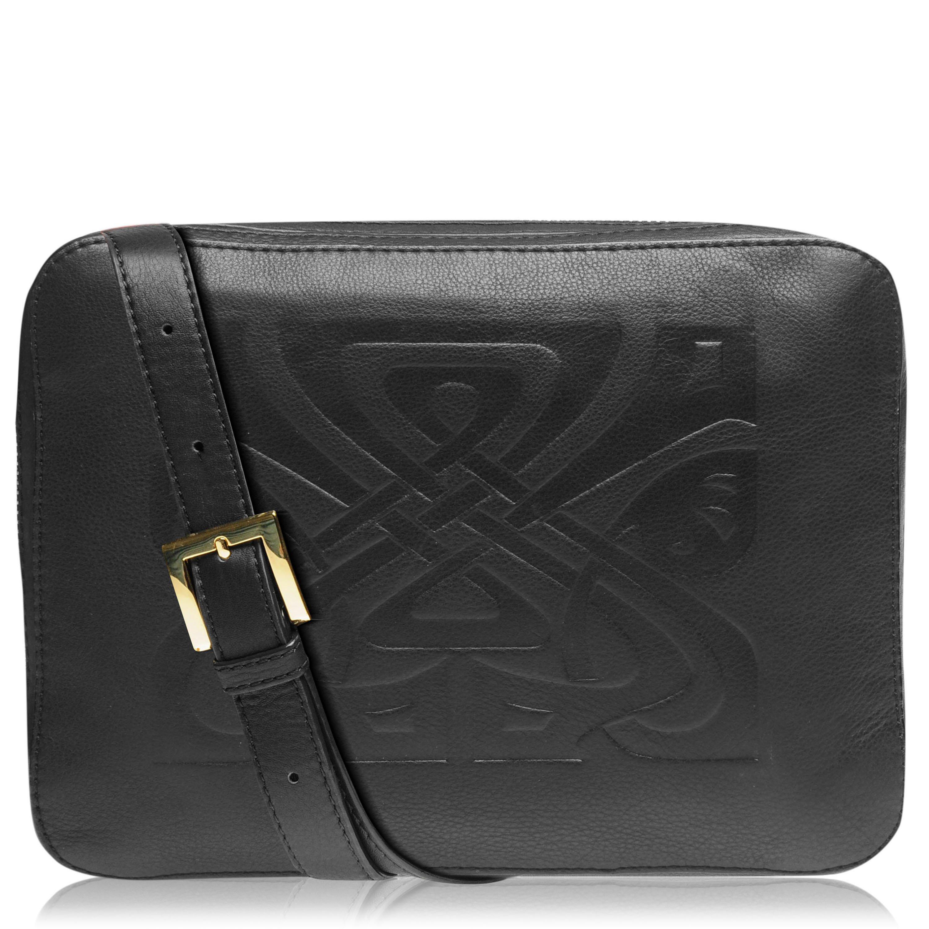 Black - Biba - Biba Leather Rachel Cross Body Bag - 3