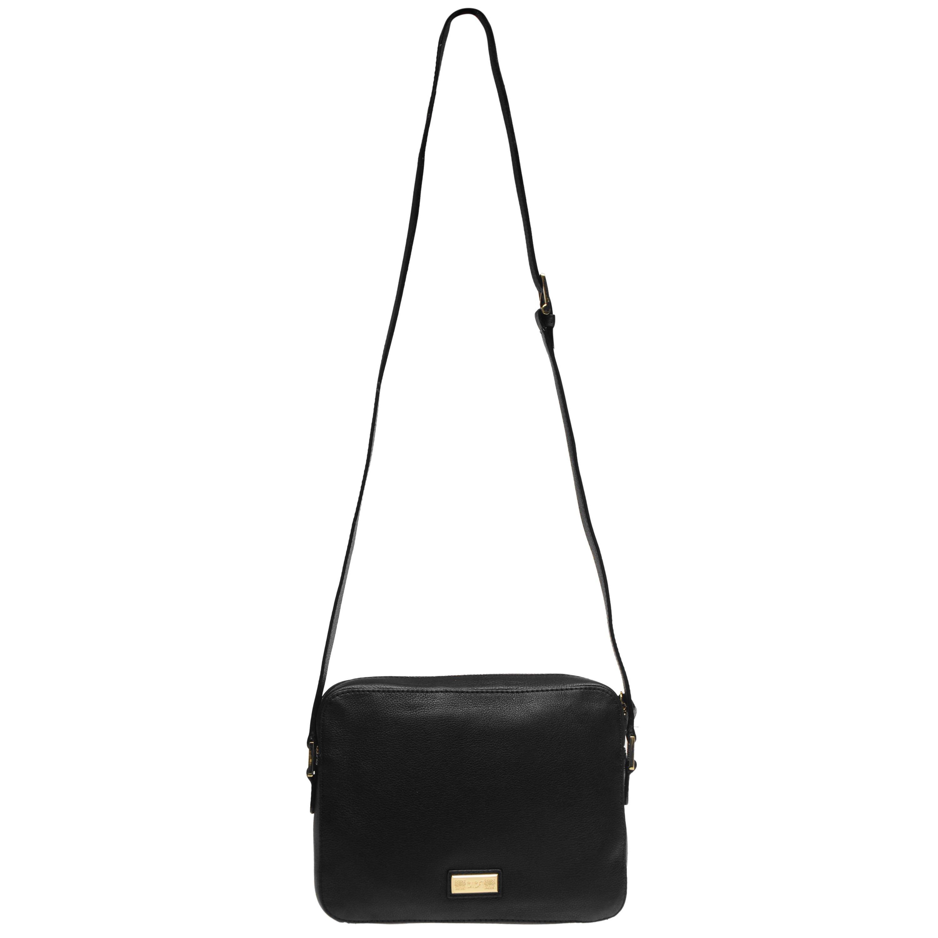Black - Biba - Biba Leather Rachel Cross Body Bag - 5