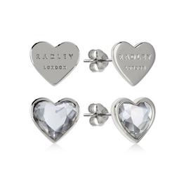 Radley Love Heart Twin Earring Set