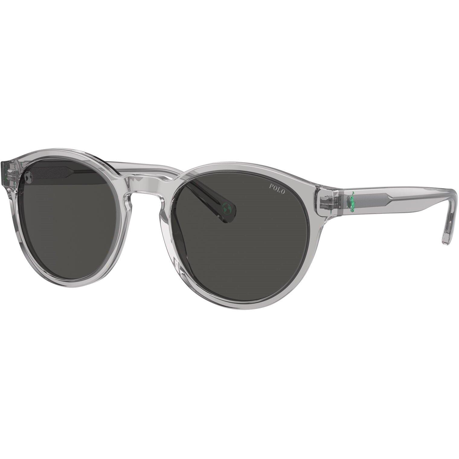 Transp Grey - Polo Ralph Lauren - Men's Round Sunglasses - 2