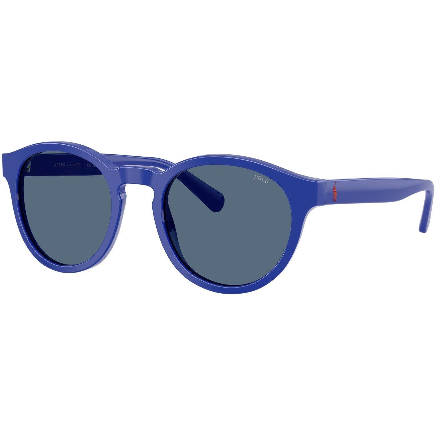 Polo Ralph Lauren Men's Round Sunglasses - Shiny Royal Blu