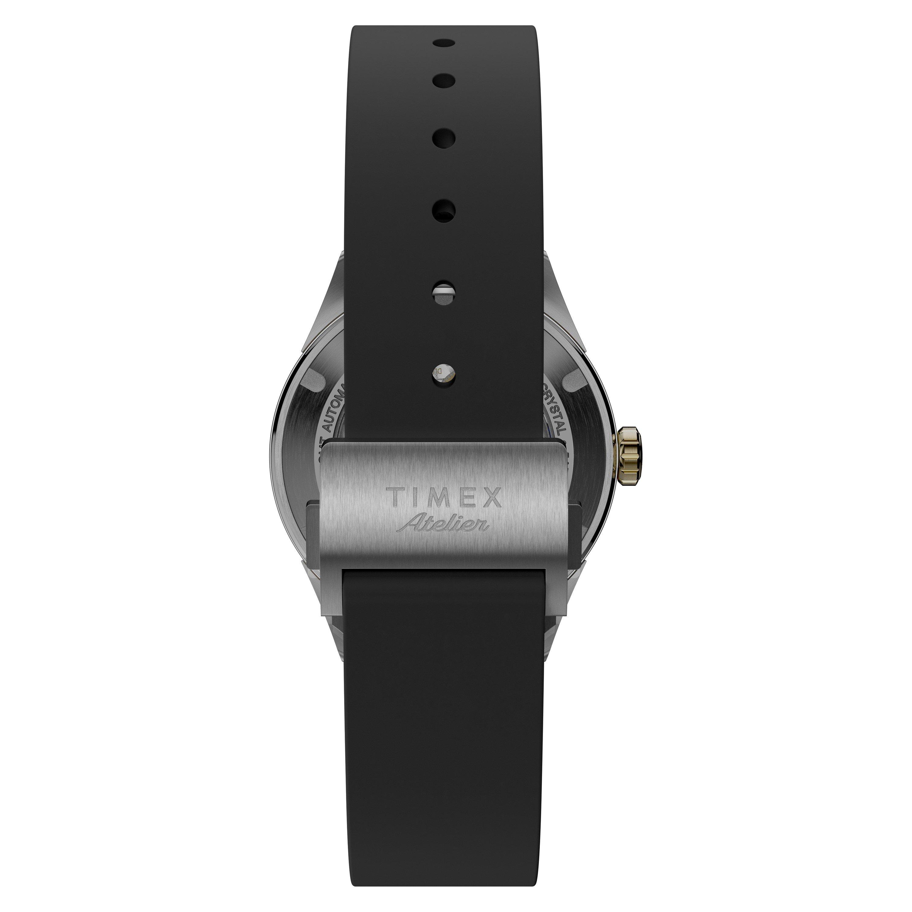 Silver/Black - Timex Atelier - Men's M1a GMT Automatic Watch - 5