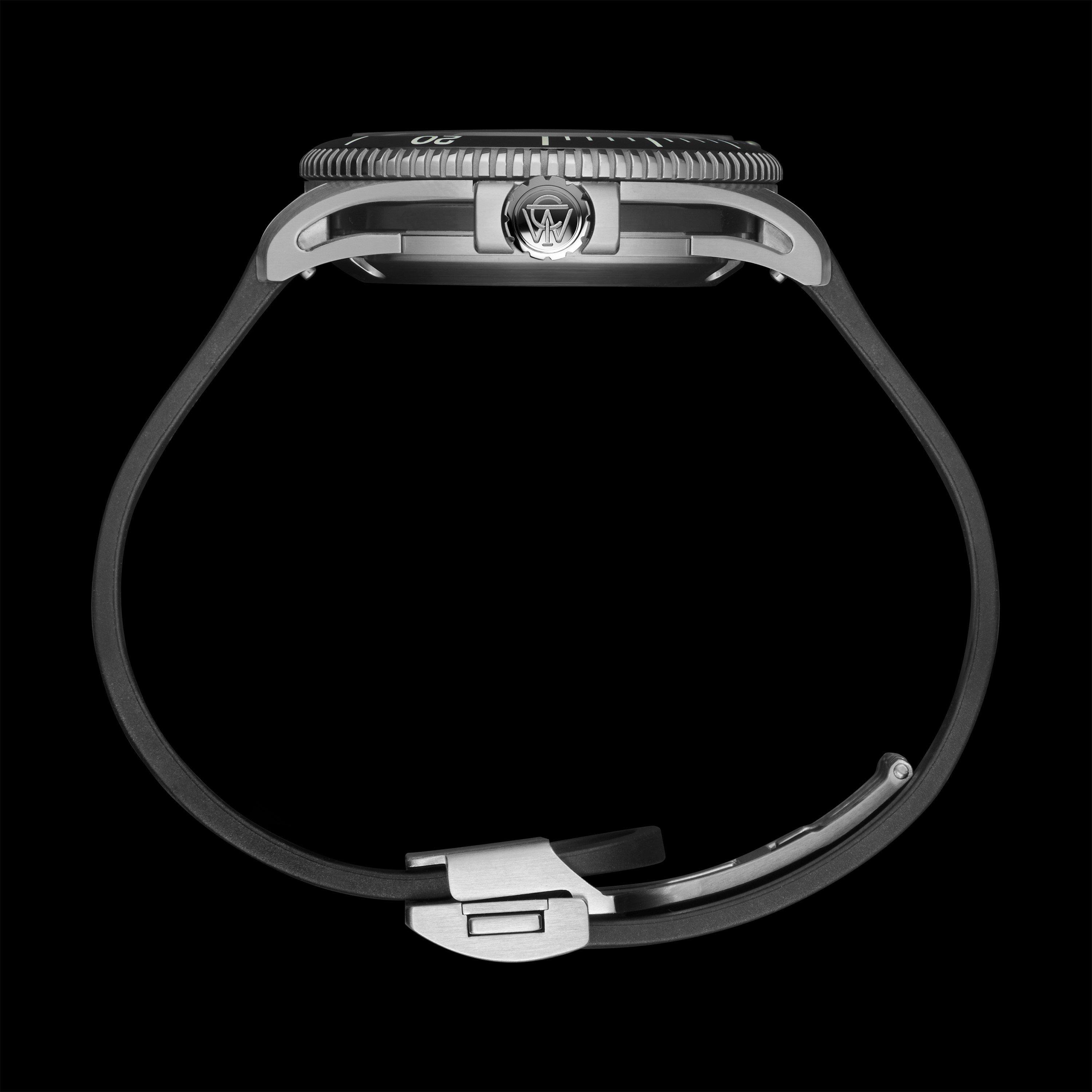 Silver/Black - Timex Atelier - Marine M1a Watch - 2