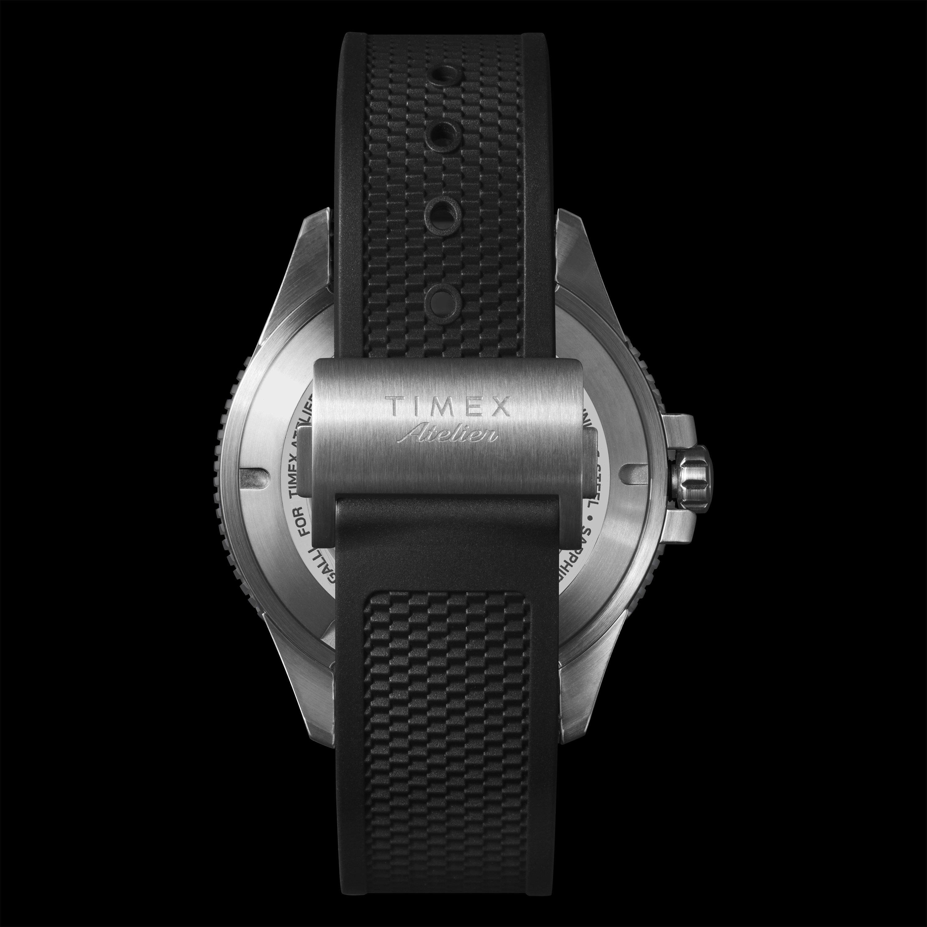 Silver/Black - Timex Atelier - Marine M1a Watch - 3