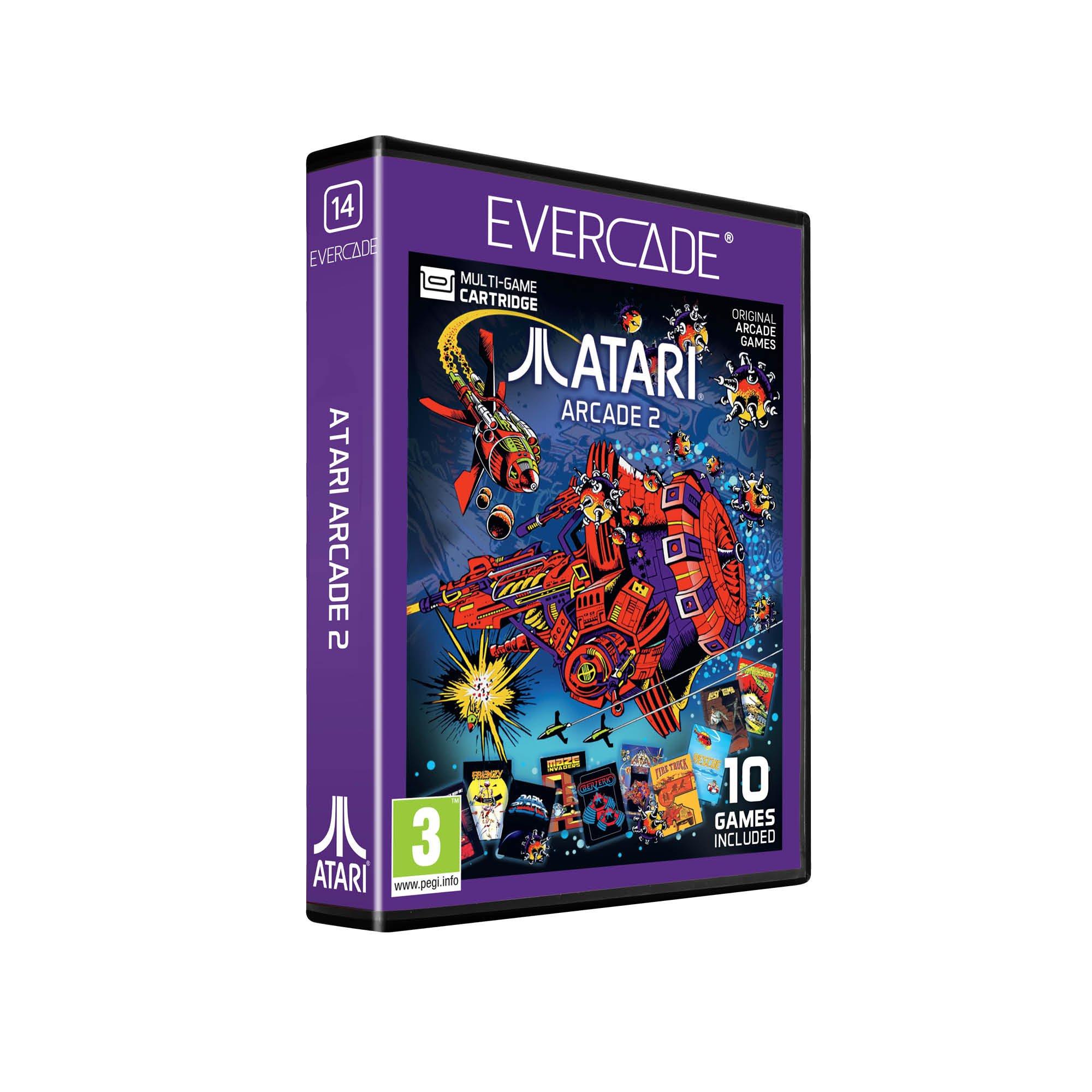 None - Evercade - Atari Arcade 10 Retro Console Software - 1