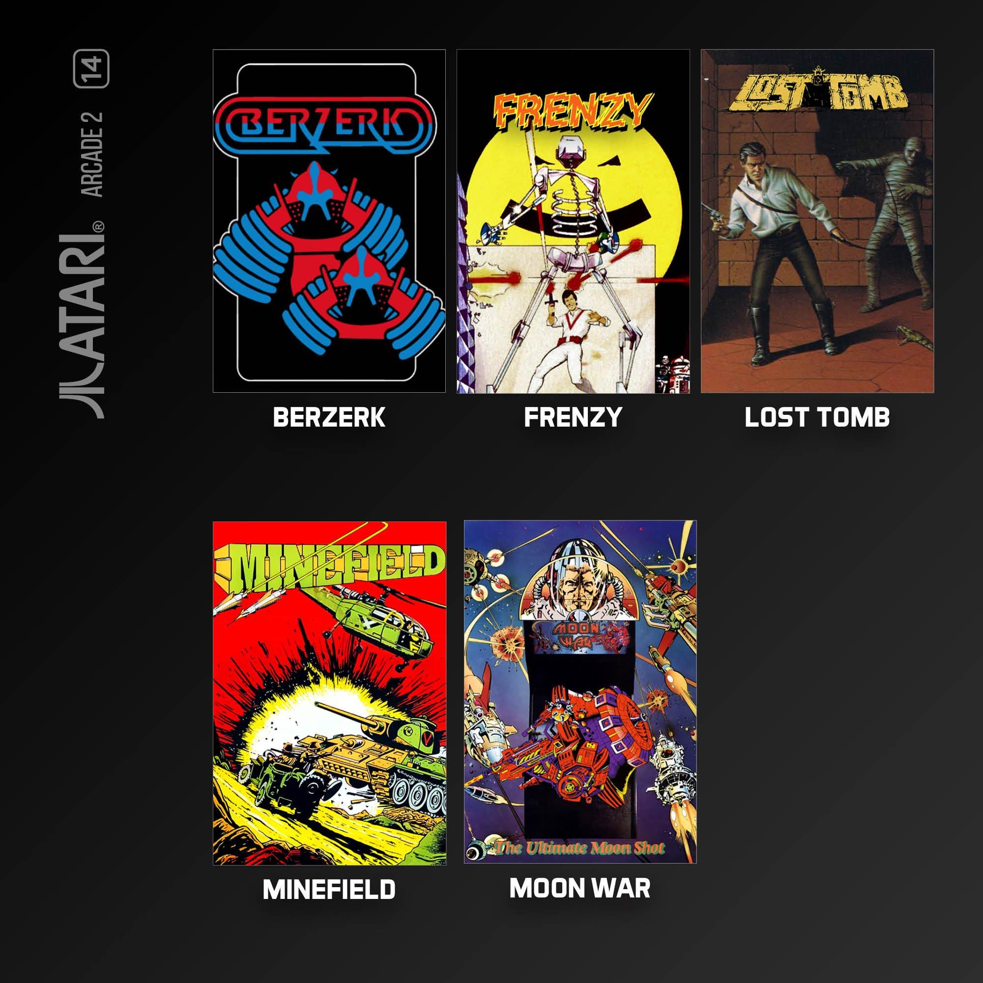 None - Evercade - Atari Arcade 10 Retro Console Software - 4