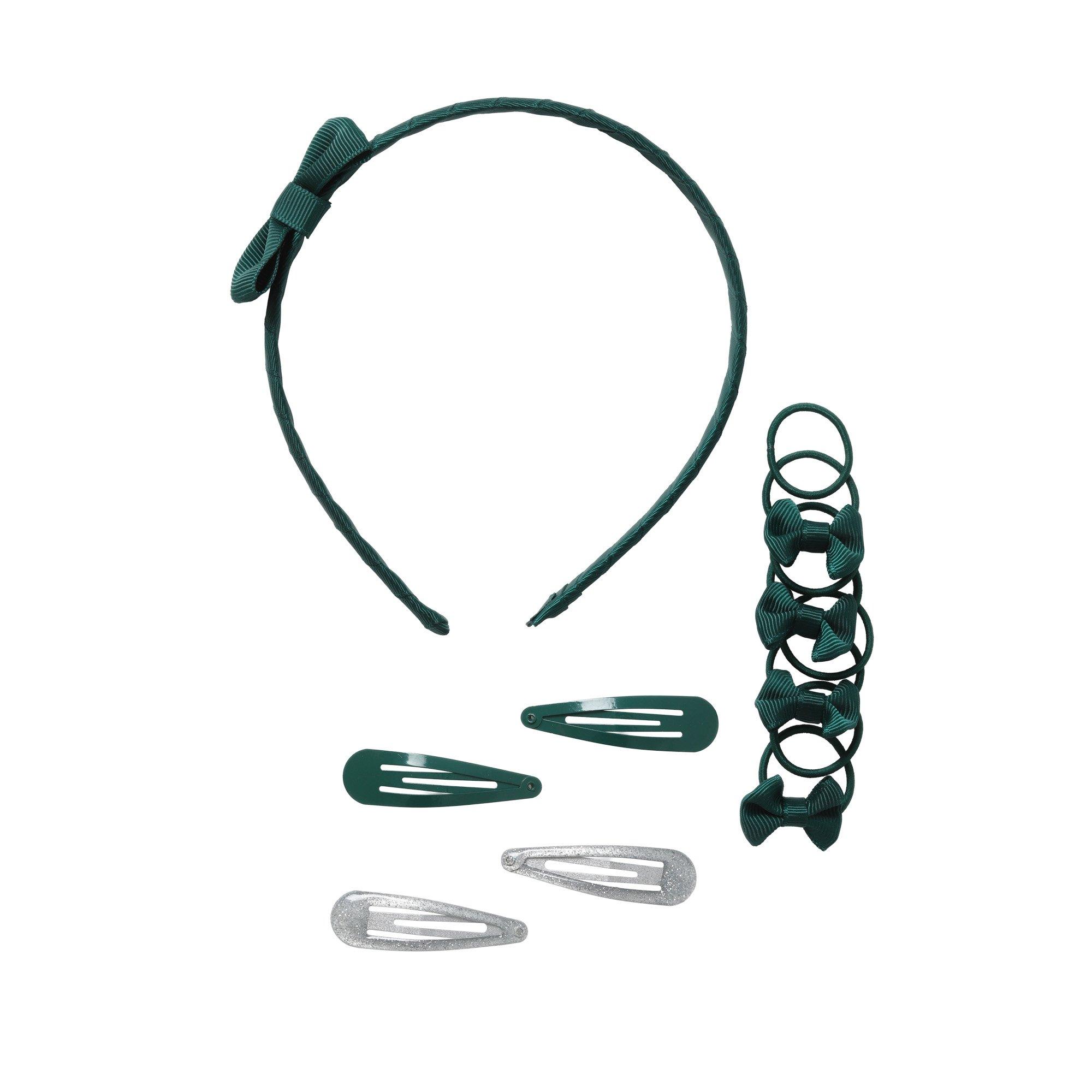 Green - Flitzy - School Hair Set - 2