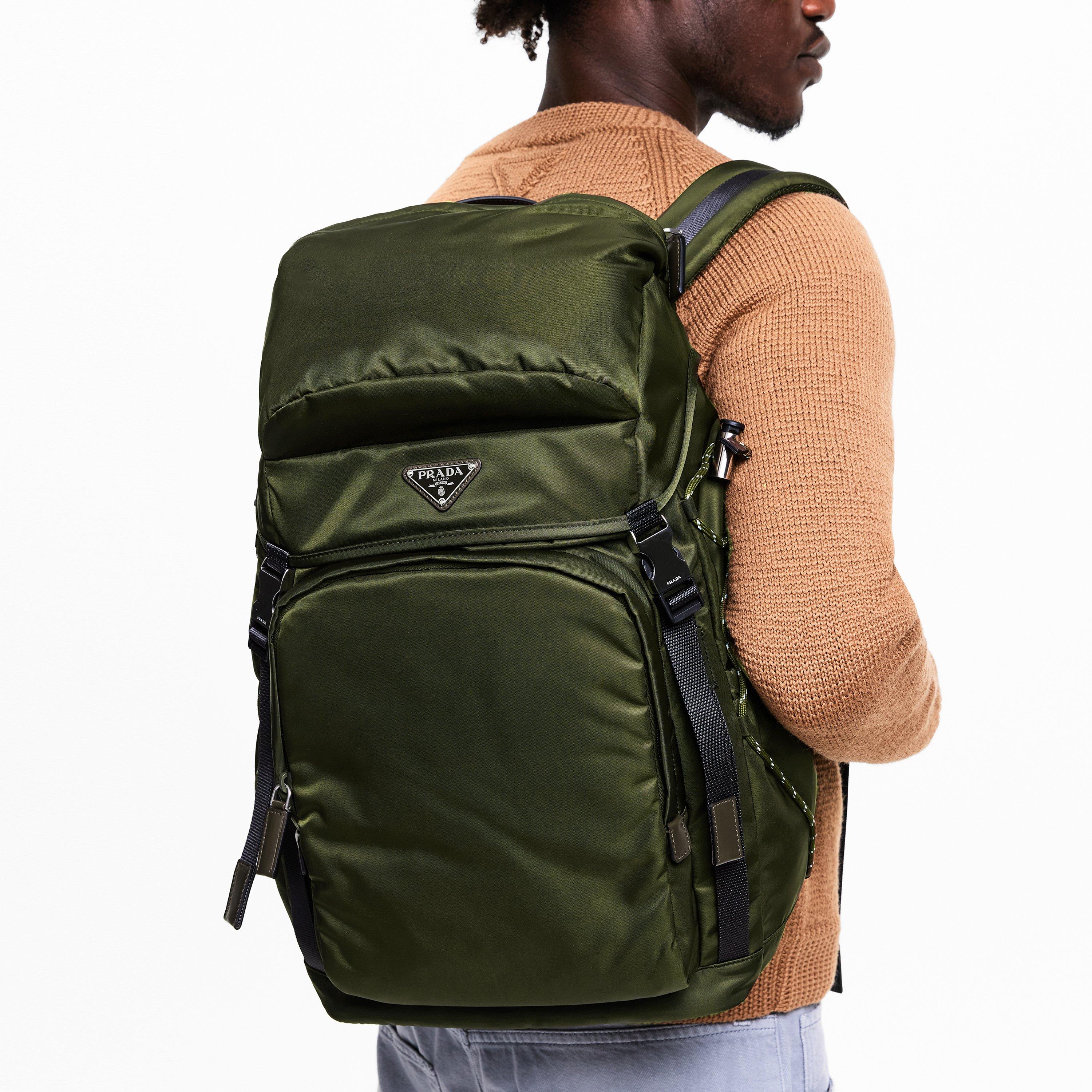 Green - Prada - Men's Backpack - 3