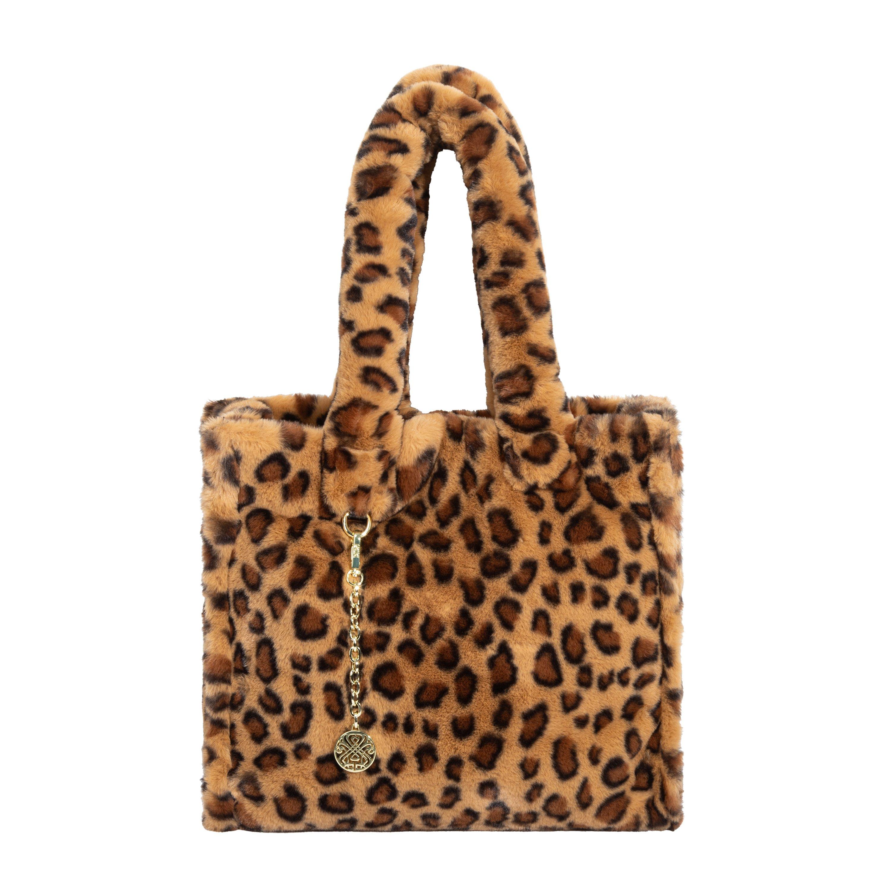 MAISON BIBIY. LEOPARD TOTE