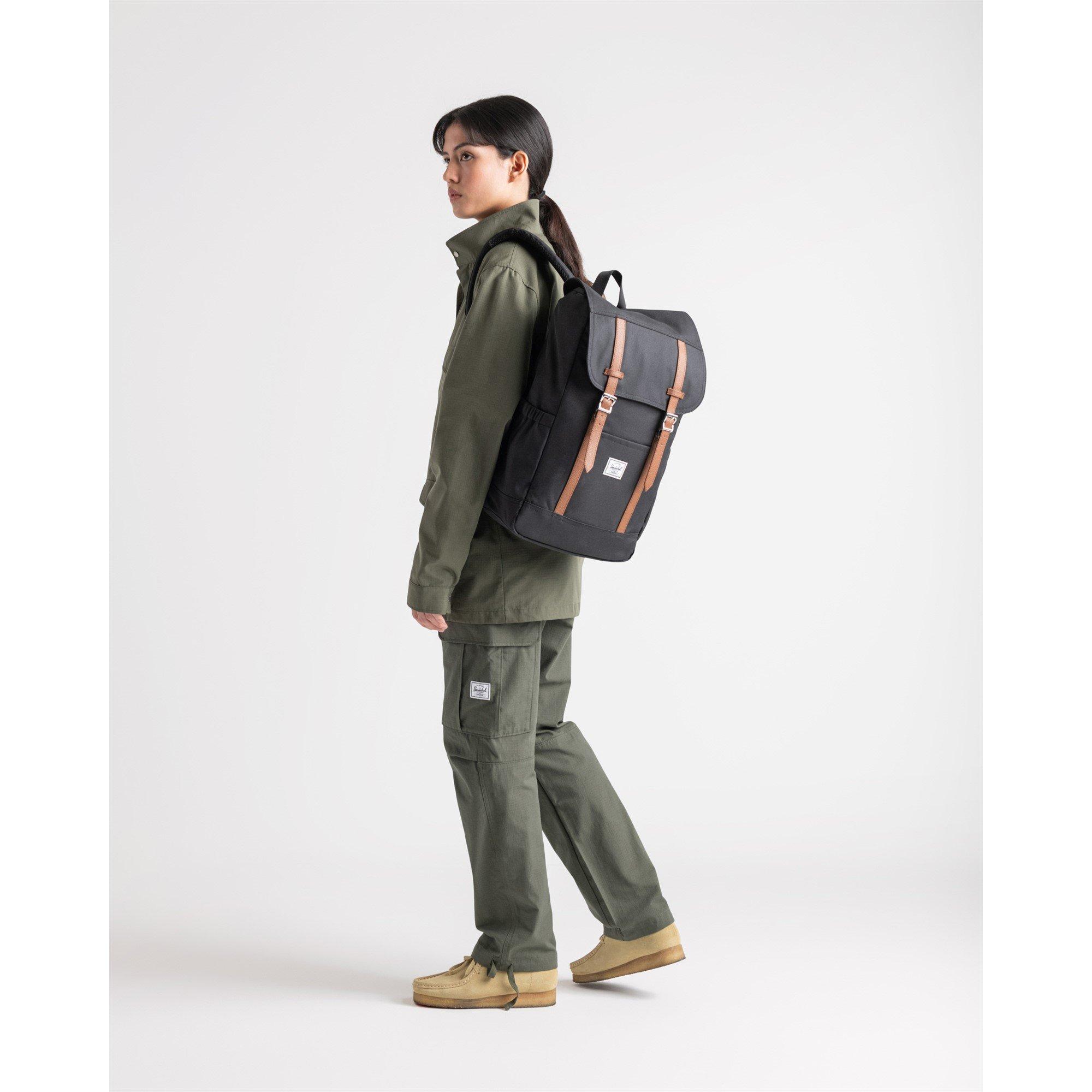 Black/Tan - Herschel Supply Co - Retreat Backpack - 12