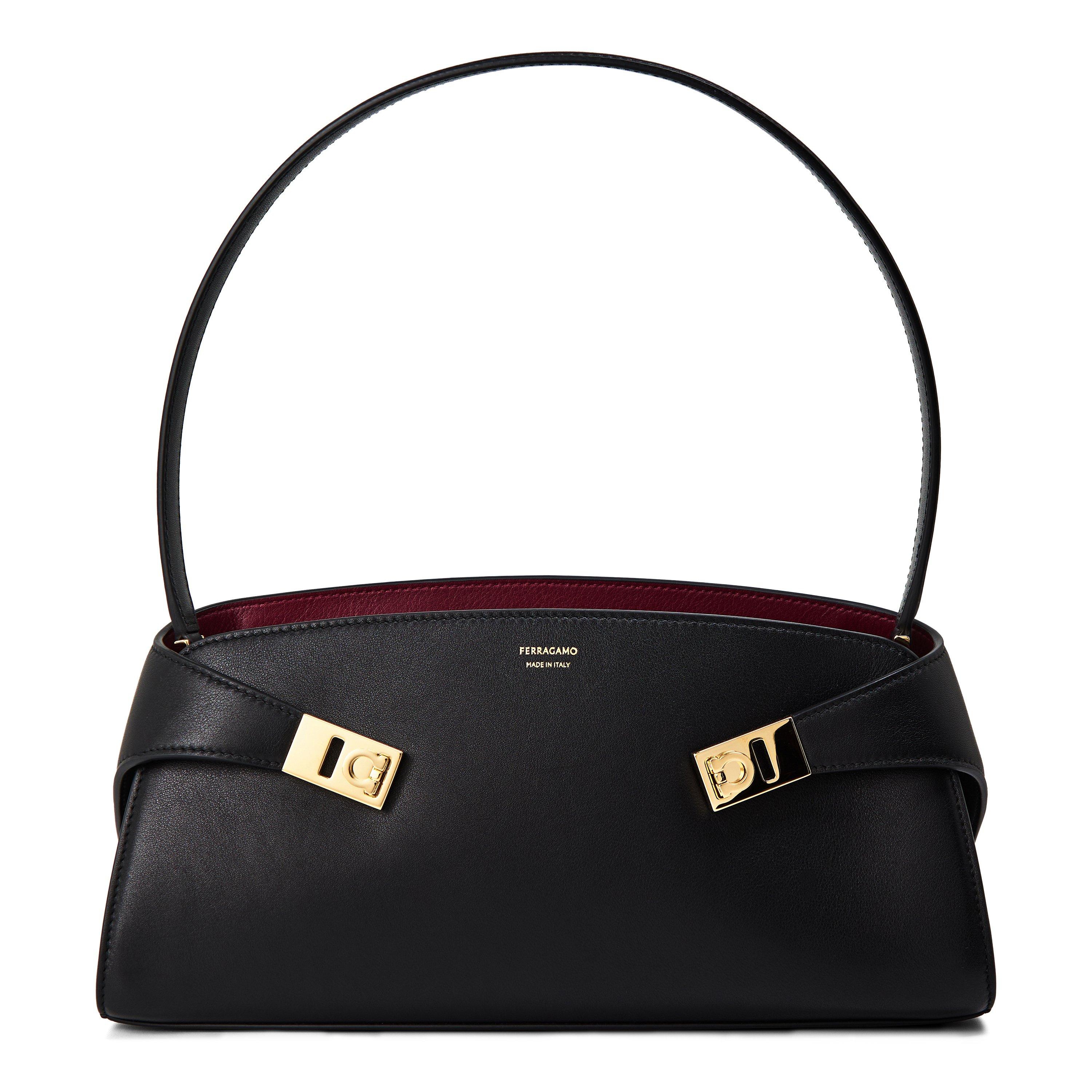 Black/Burgundy - Ferragamo - FG Hug Sh Ew Ld71 - 1
