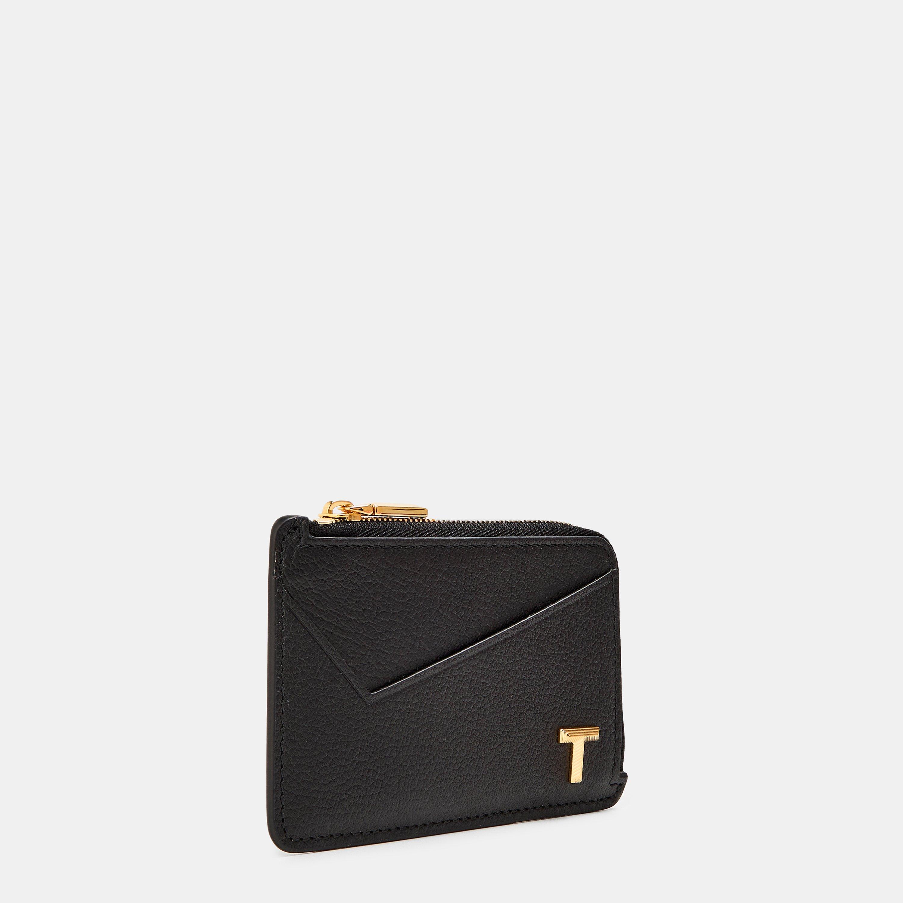 Black - Tiffany - T Zipped Car Holder, Card Holder - 3