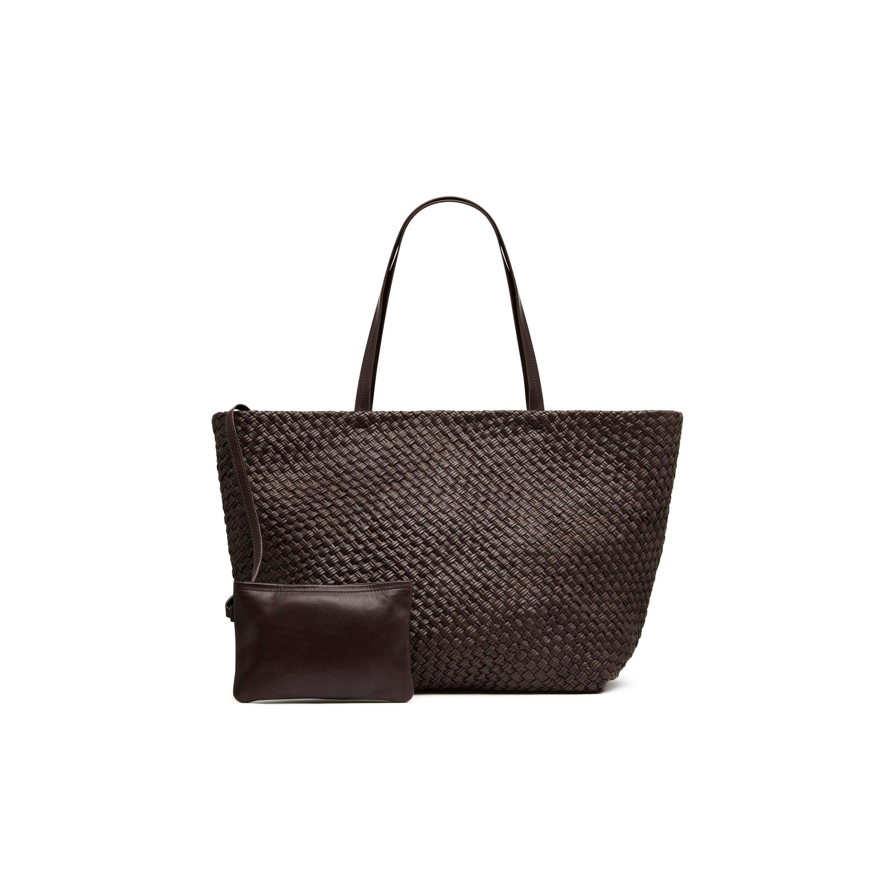 Chocolate - St. Agni - Women's Large Trapeze Tote Bags - 1