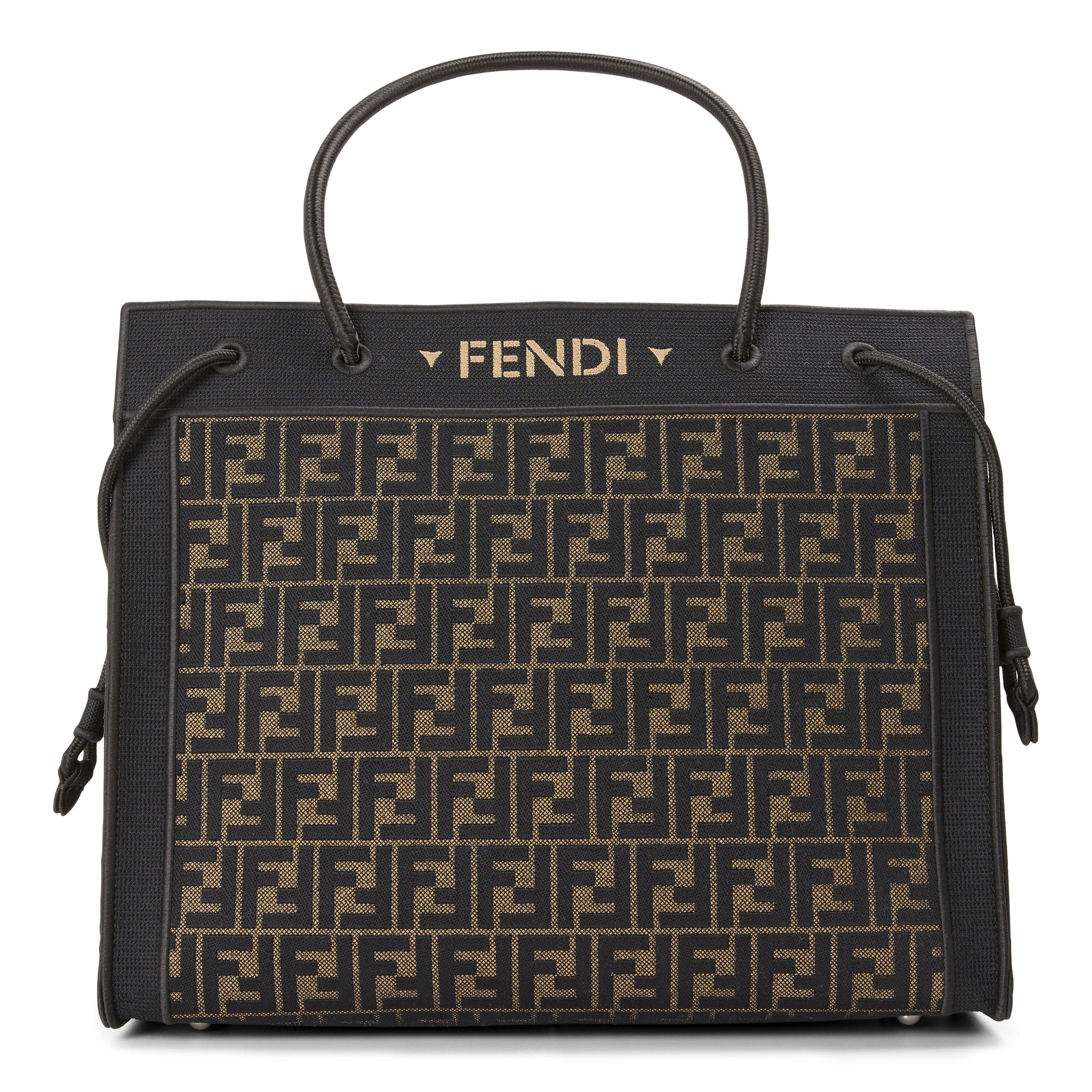 Fendi , Shopping Bags, Female, Brown, One Size, Magic Shopper Large - Image 7