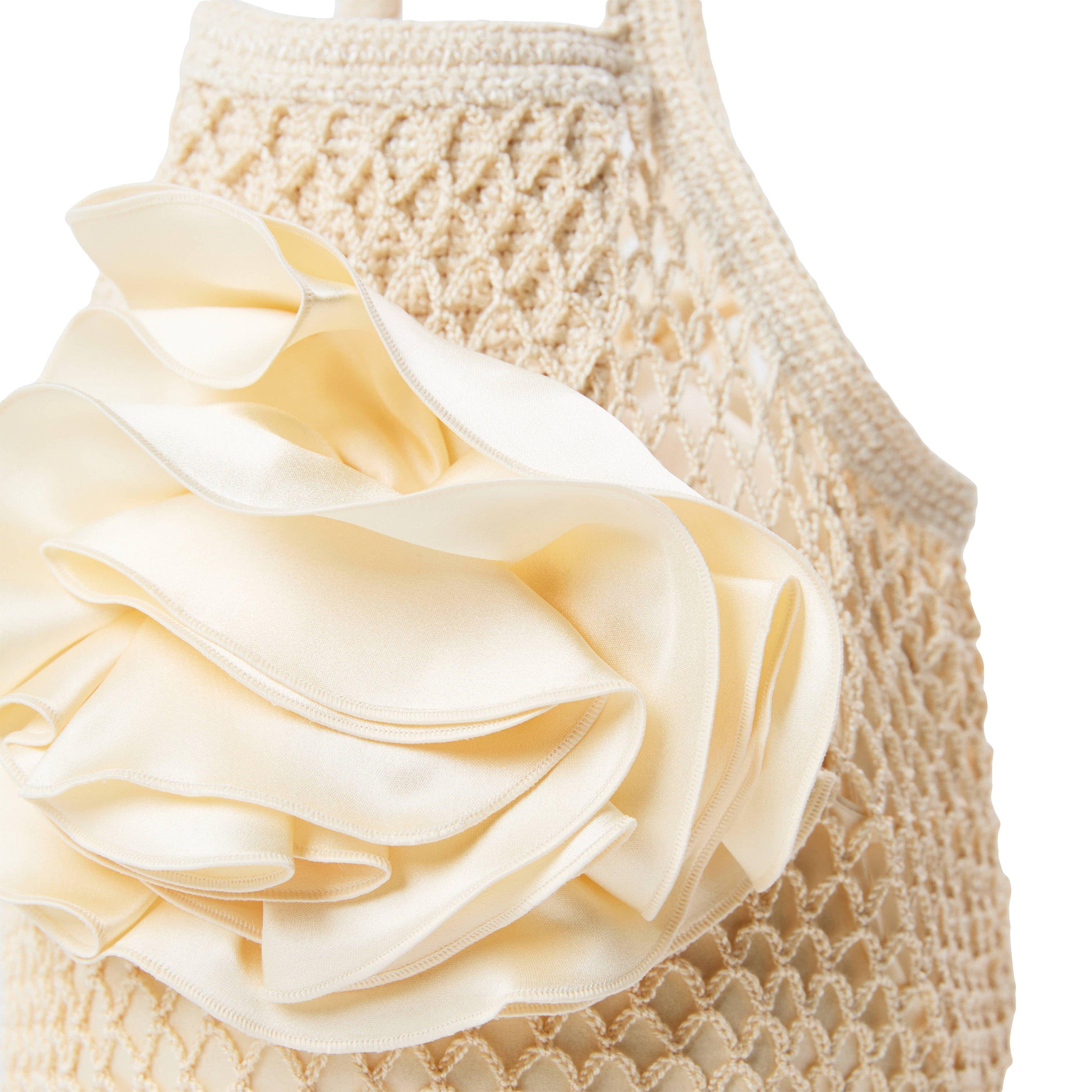 Cream - Magda Butrym - Women's Devena Medium Tote Bag - 3