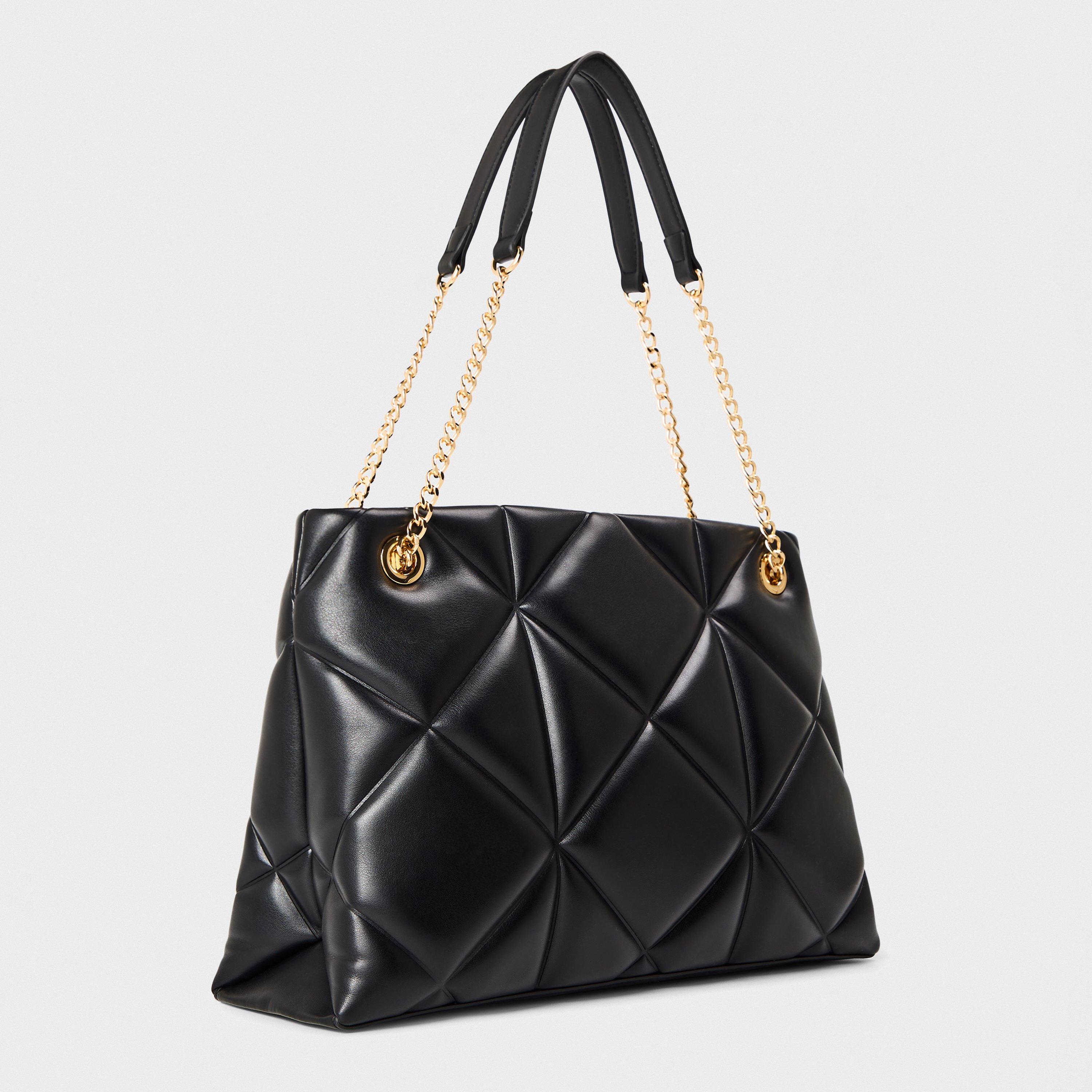 Black - Love Moschino - LM Quilt Tote Ld61 - 2