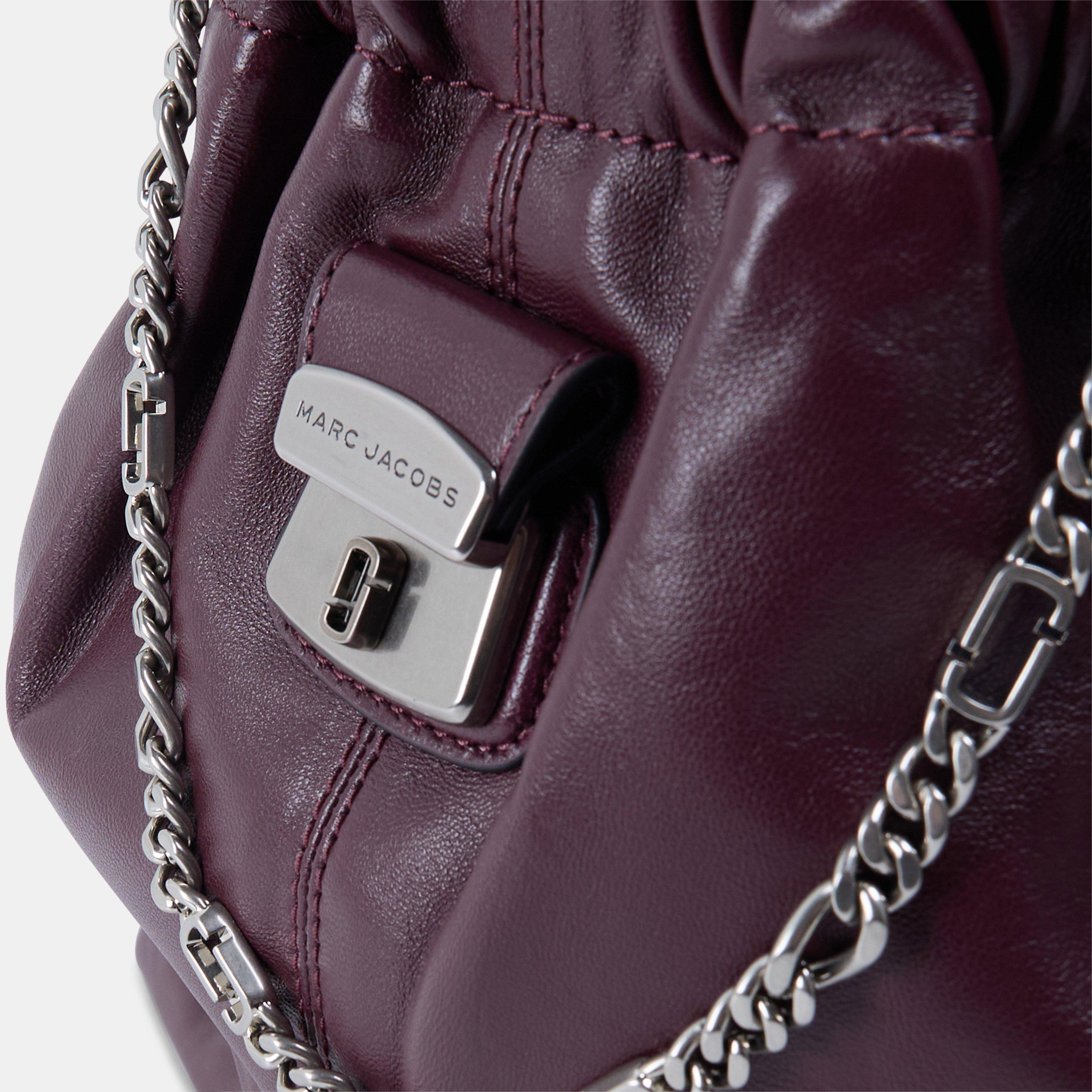 DARK PLUM - Marc Jacobs - Women's Cristina Hobo Bag - 3