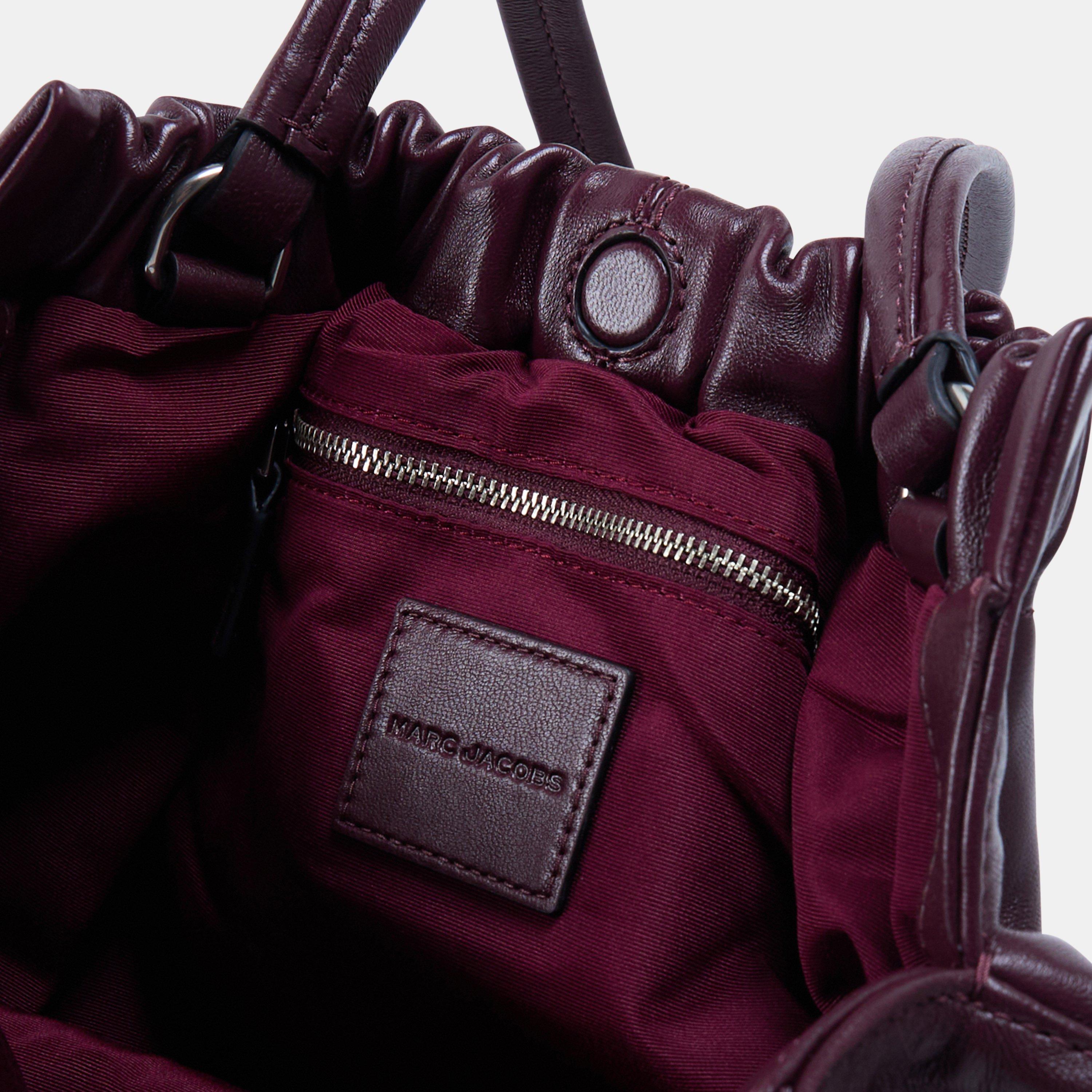 DARK PLUM - Marc Jacobs - Women's Cristina Hobo Bag - 4