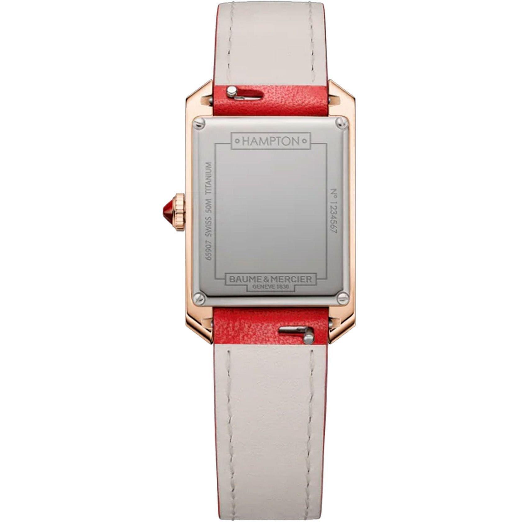 Silver - Baume and Mercier - Hampton Wrist Watch - 2