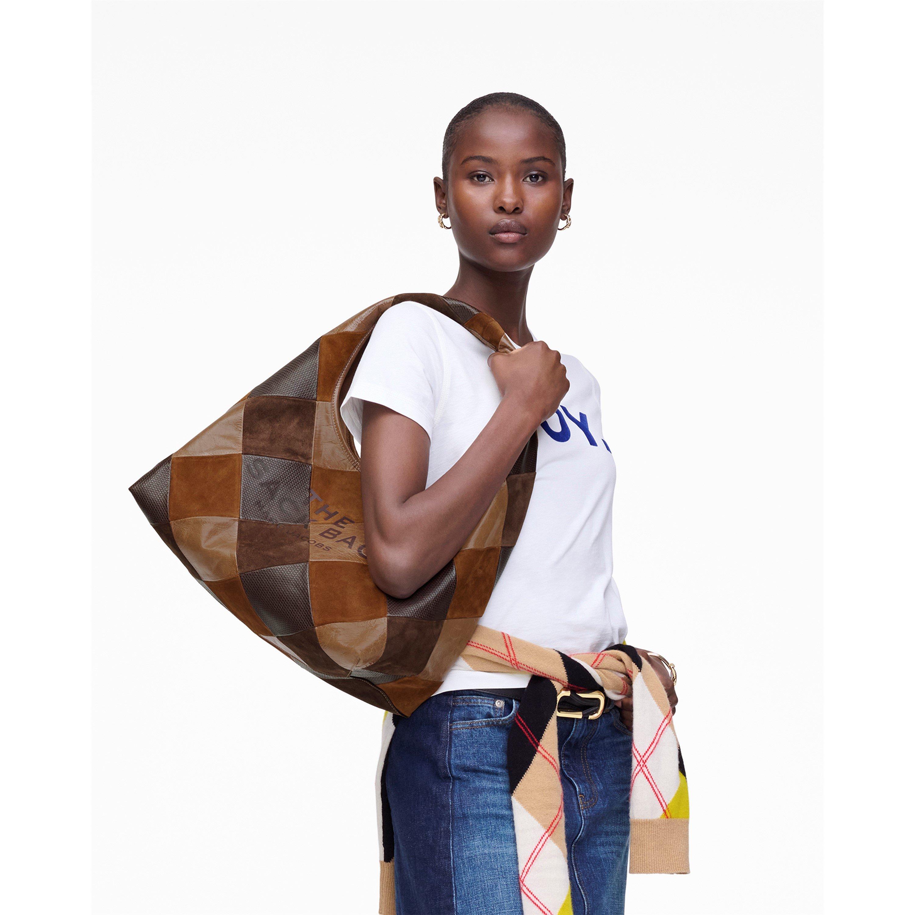 Brown Suede - Marc Jacobs - Women's Hobo Bag - 3