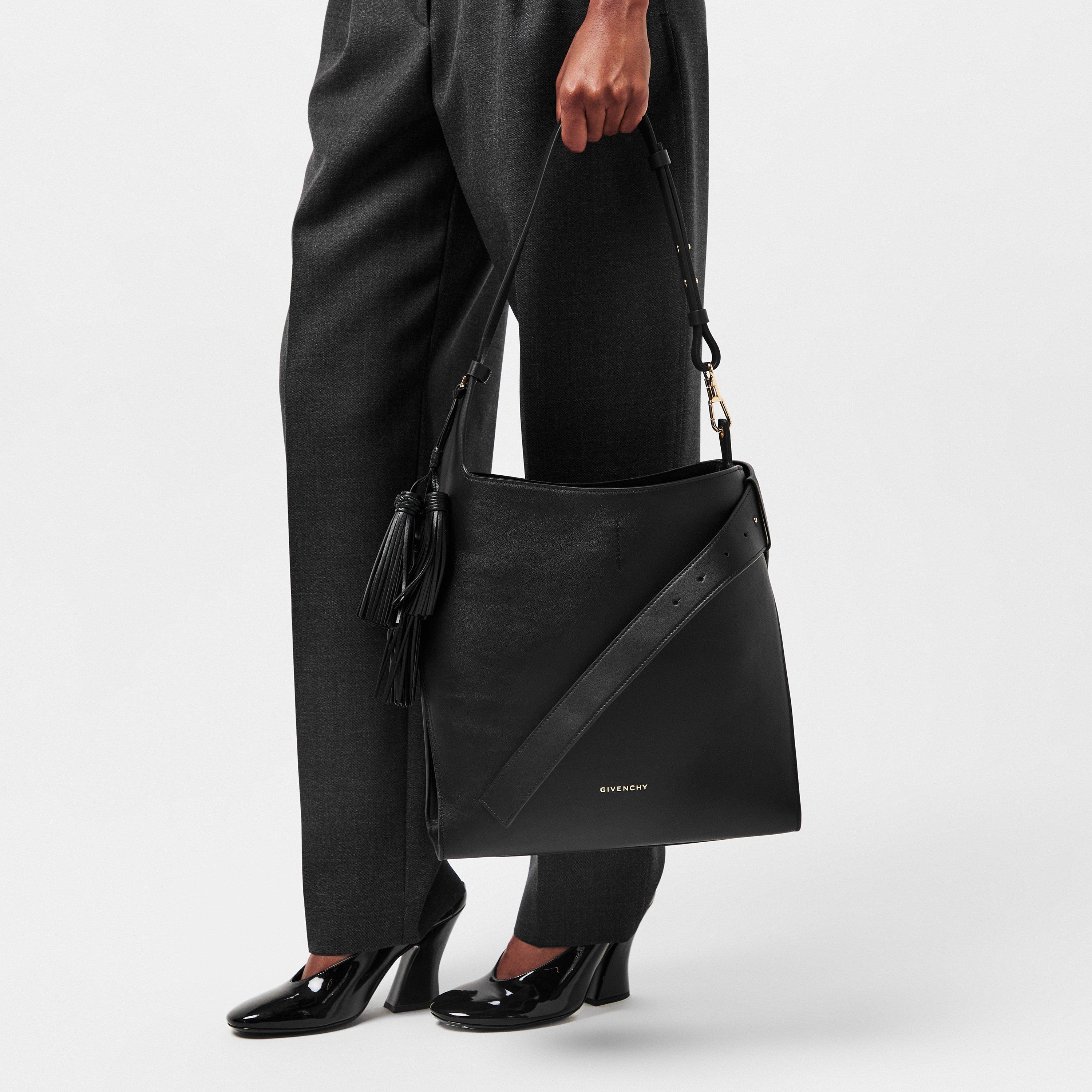 Black - GIVENCHY - Medium Belted Hobo Bag - 3