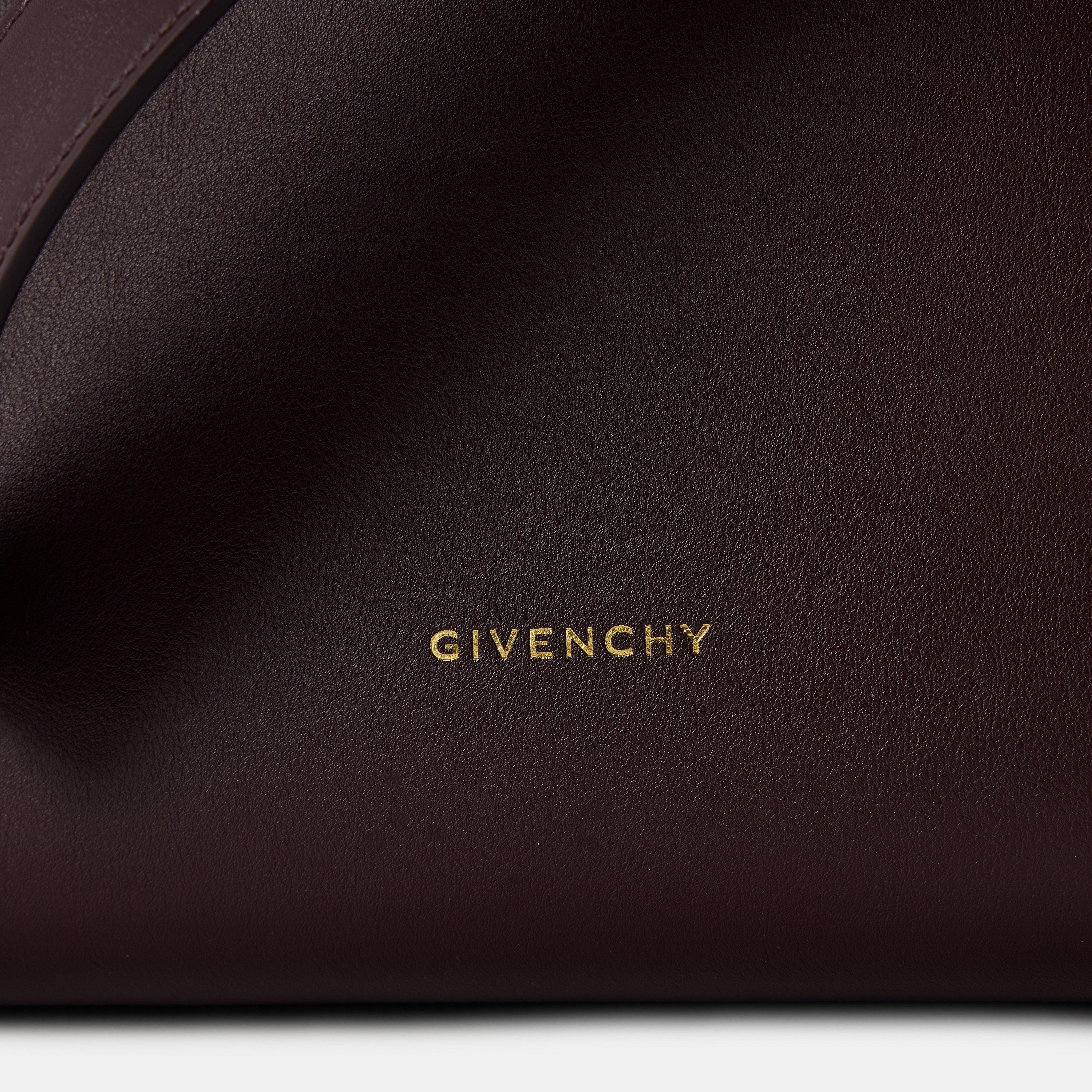 Burgundy - GIVENCHY - Medium Belted Hobo Bag - 4