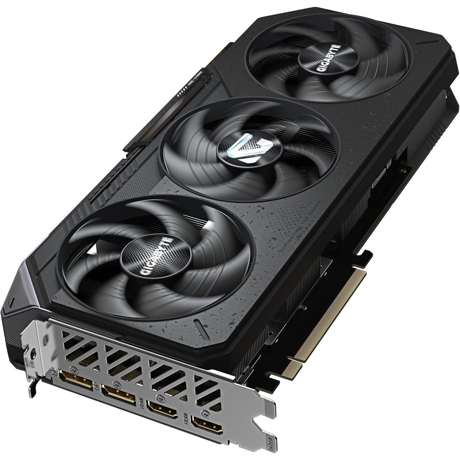 Black - Gigabyte Technology - GIGABYTE RX 9070 16GB GAMING OC Graphics Card - 4