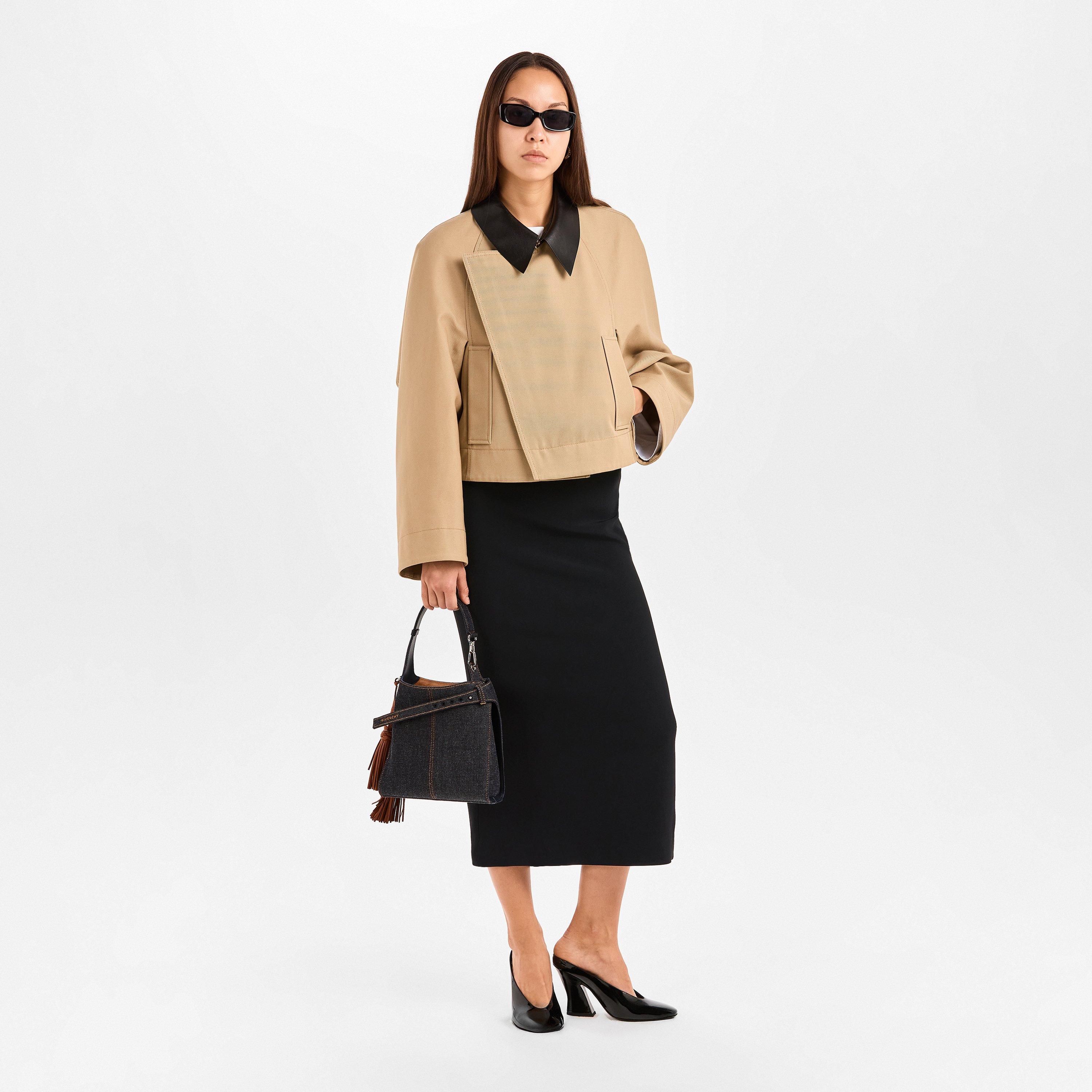 Indigo Blue - GIVENCHY - Mini Denim Belted Hobo Bag - 6