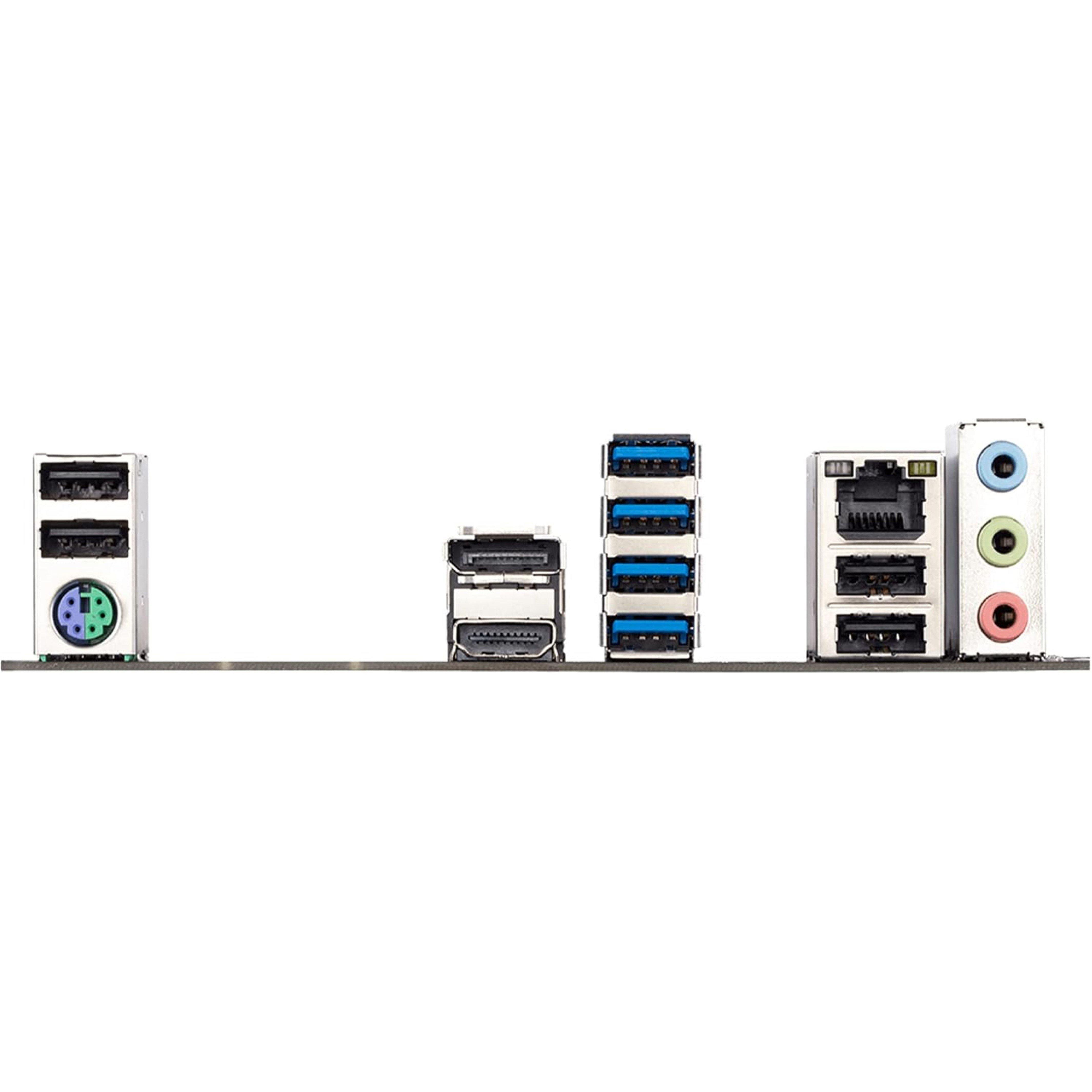Black - Gigabyte Technology - GIGABYTE B550M K AMD AM4 Micro-ATX Motherboard - 4