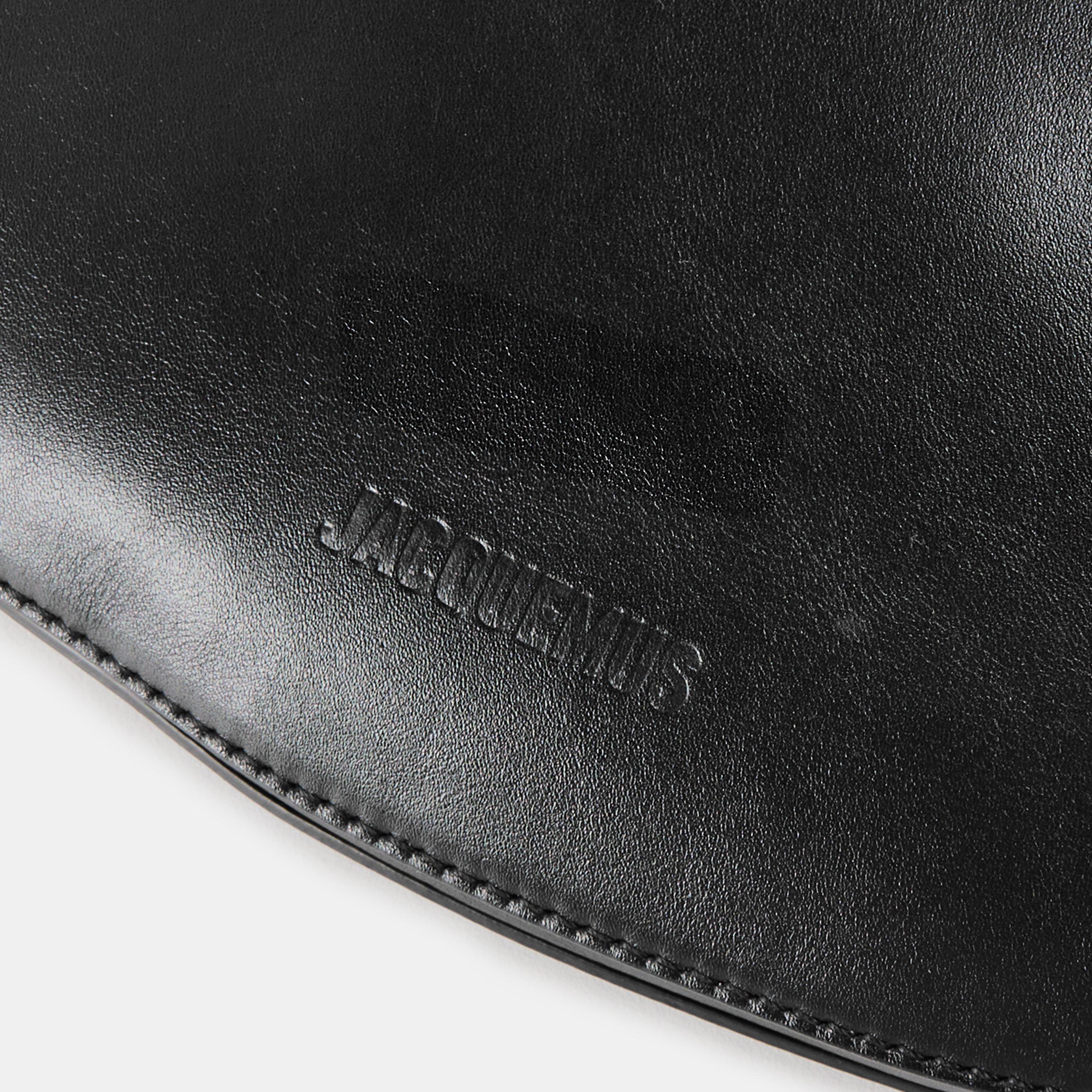 Black - Jacquemus - Women's Jacquard Calisso Rond Hobo Bag - 5