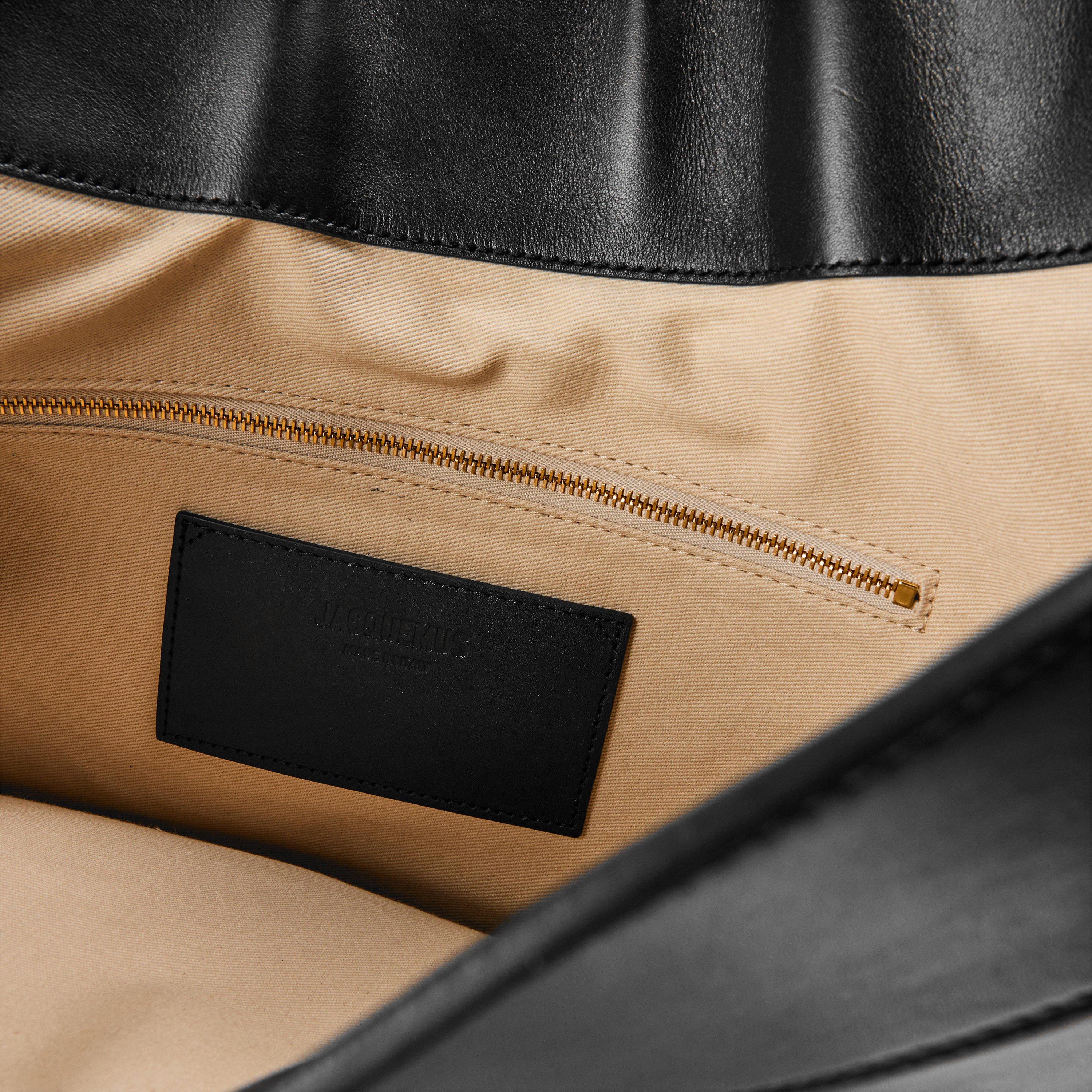 Black - Jacquemus - Women's Jacquard Calisso Rond Hobo Bag - 6