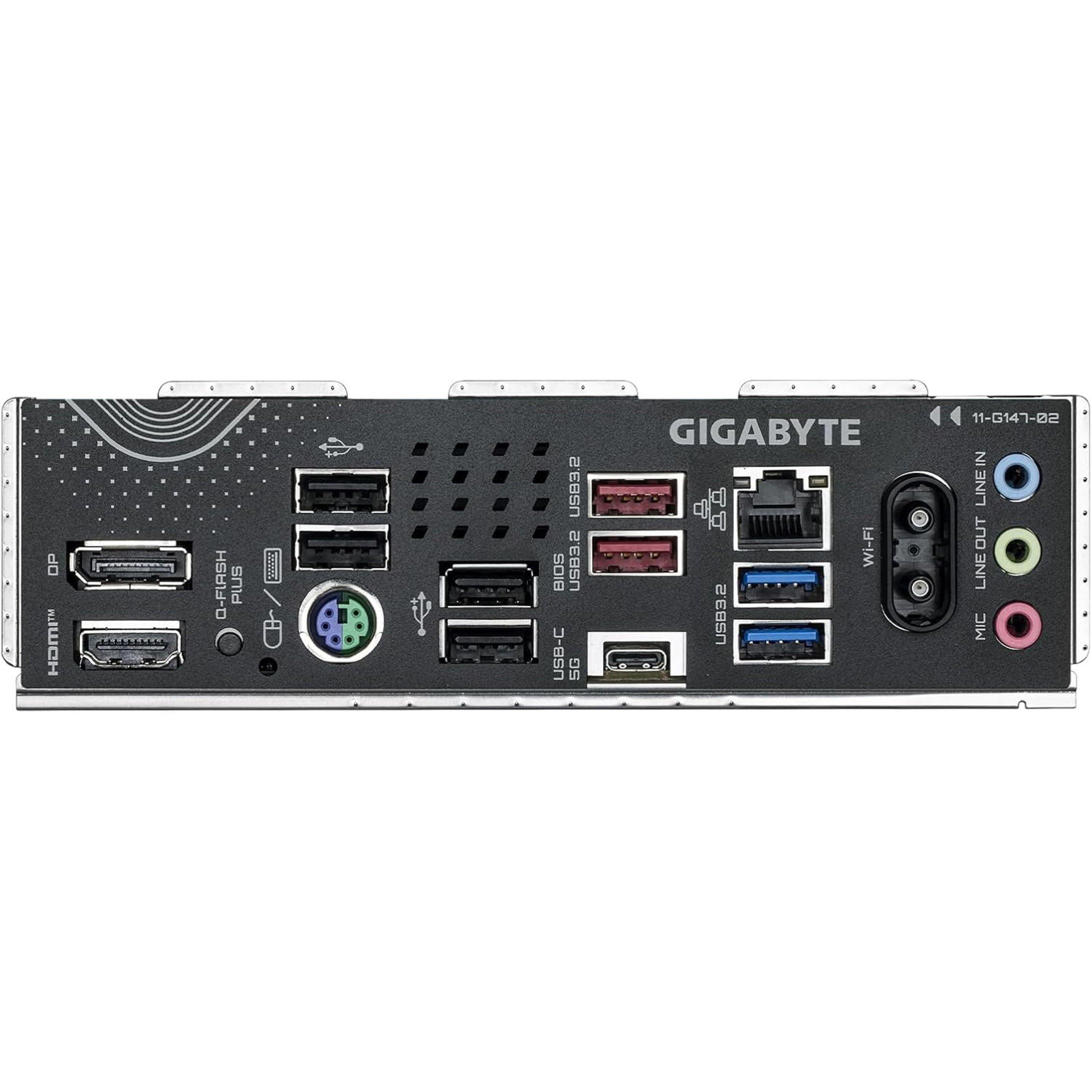 Crna - Gigabyte Technology - GIGABYTE B850 Gaming WIFI6 AMD AM5 ATX Motherboard - 4