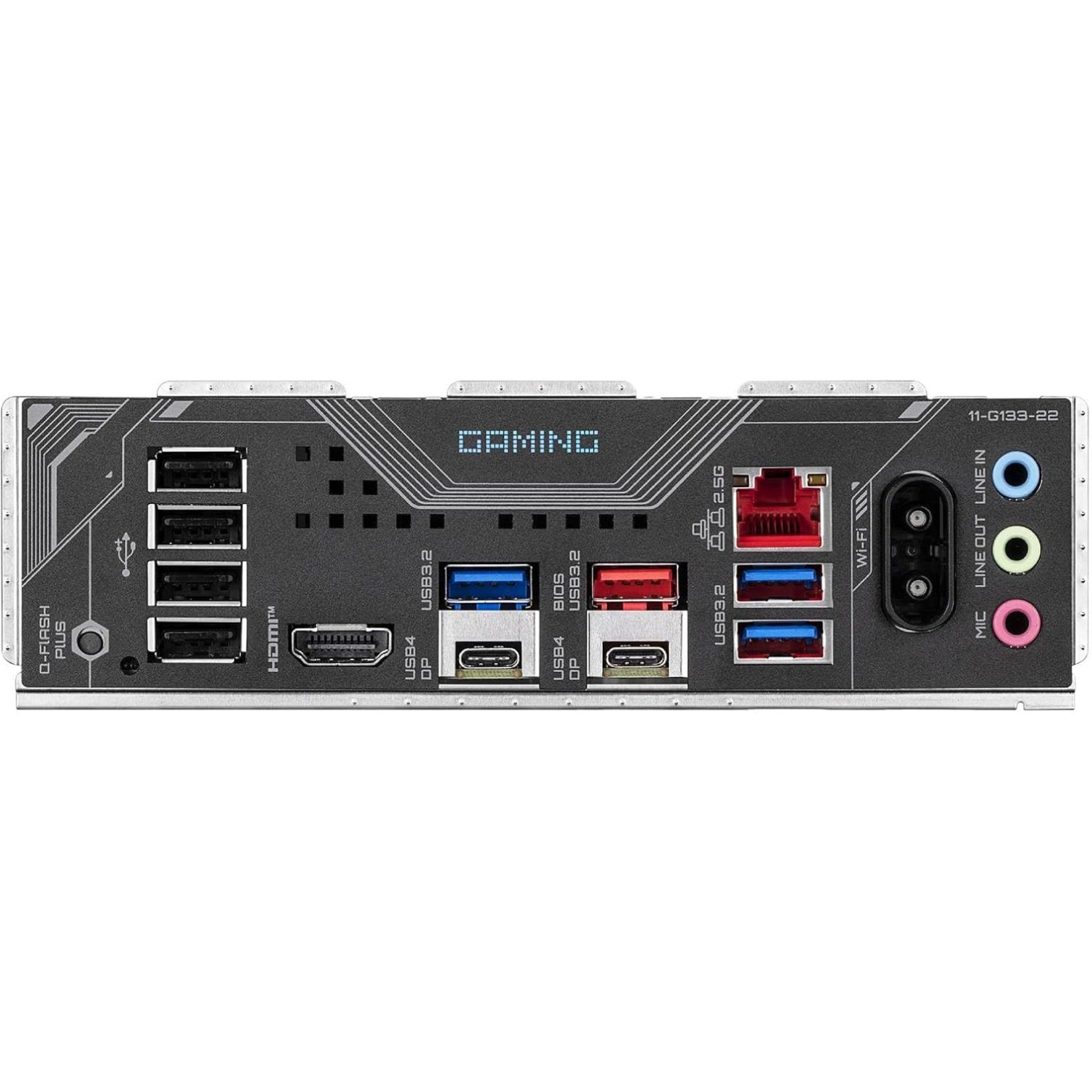 Black - Gigabyte Technology - GIGABYTE X870 Gaming WIFI6 AMD AM5 LGA 1718 Motherboard - 4