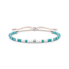 Thomas Sabo Bracelet with Turquoise Stones in 925 Sterling Silver