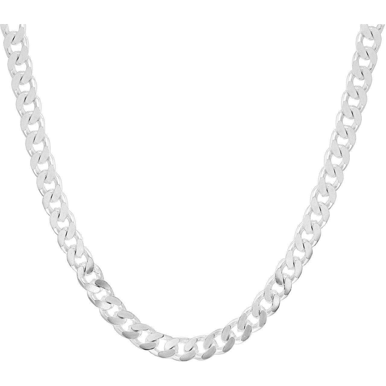 Sterling Silver - Be You - Sterling Silver Square Curb Chain - 2