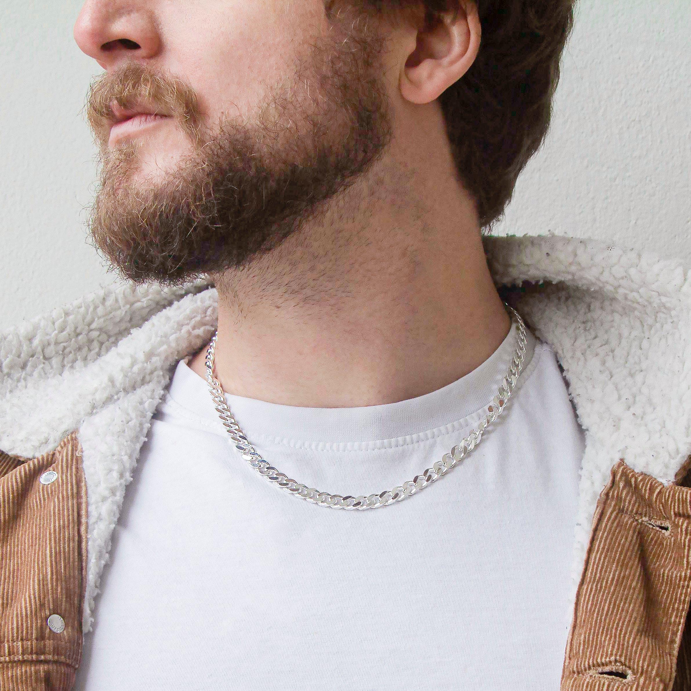 Sterling Silver - Be You - Sterling Silver Square Curb Chain - 3