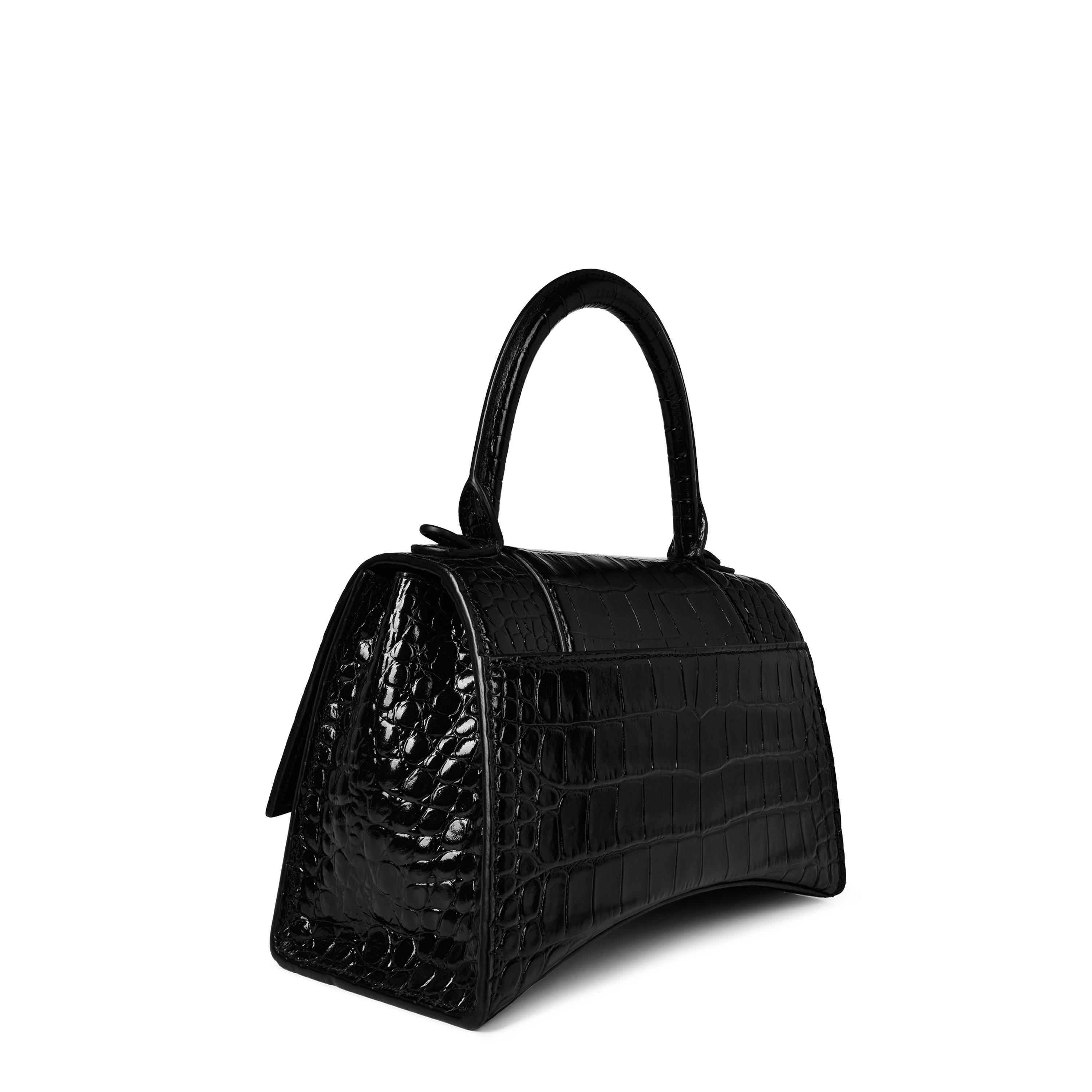 Balenciaga Hourglass Small Crocodile Handbag | FRASERS