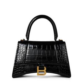 Balenciaga Hourglass Small Crocodile Handbag