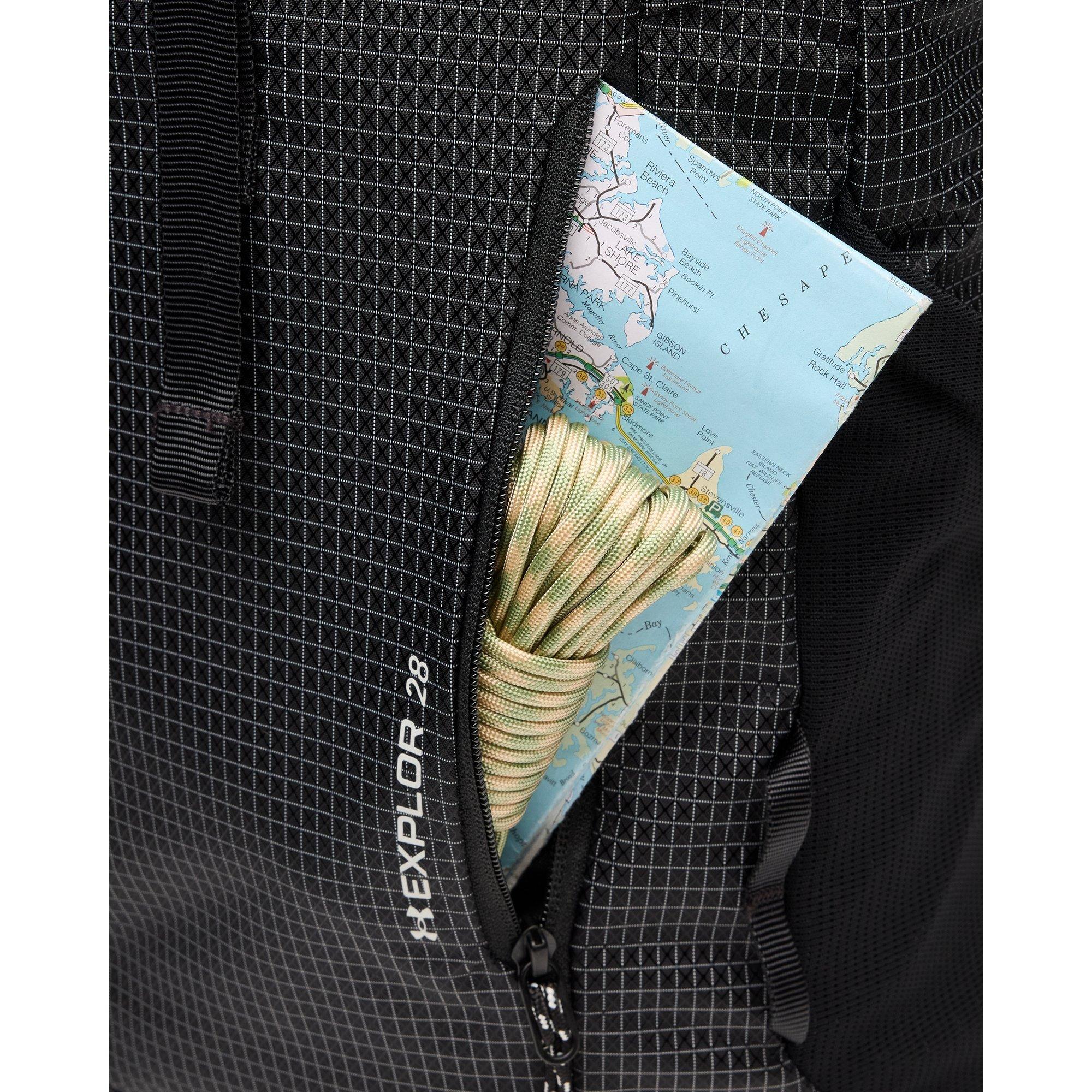 Black/White - Under Armour - UA Explor Backpack 63 - 8