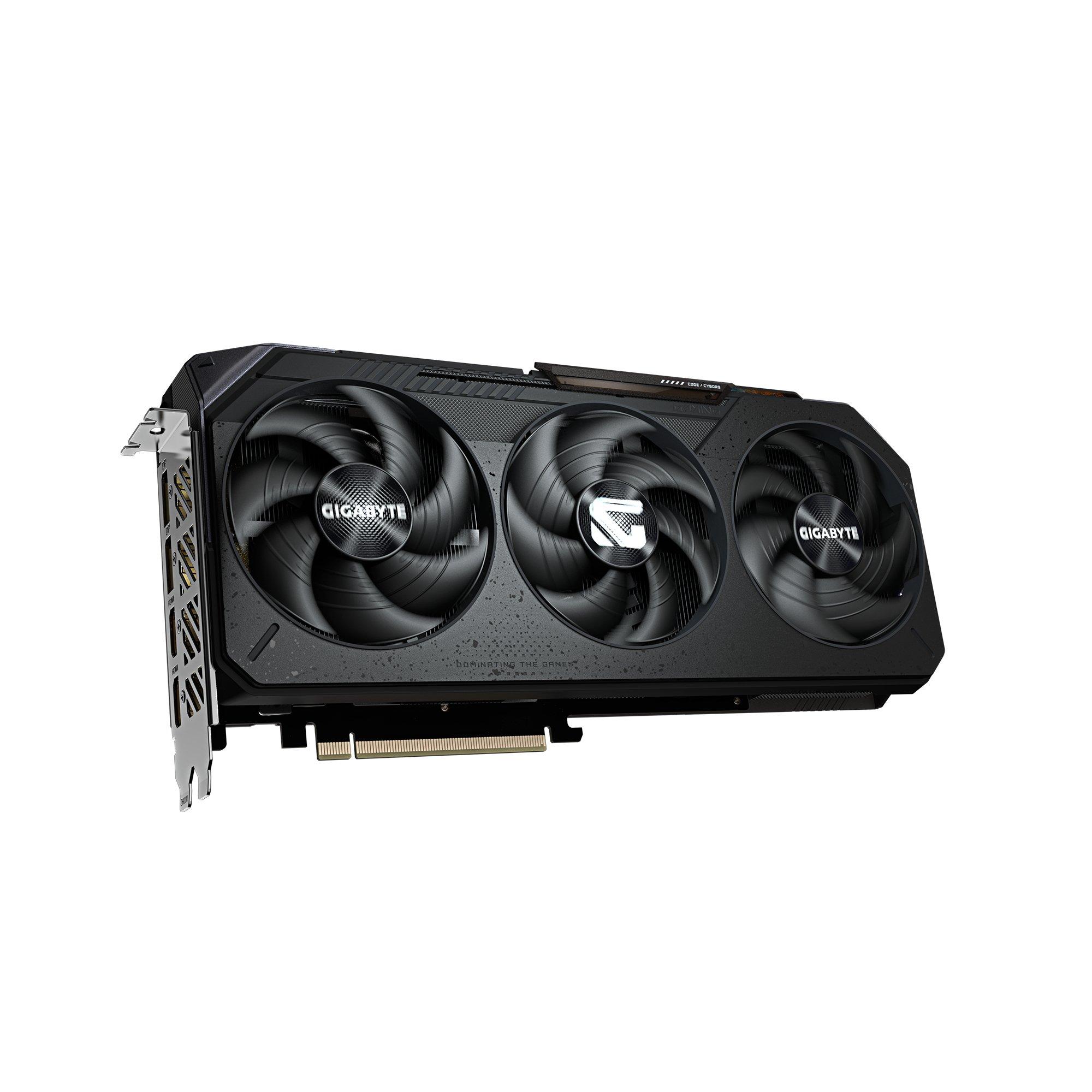 Black - Gigabyte Technology - Radeon RX 9070 GRE Gaming OC 12GB GDDR6 Graphics Card WINDFORCE Cooling PCIe 5.0 - 2