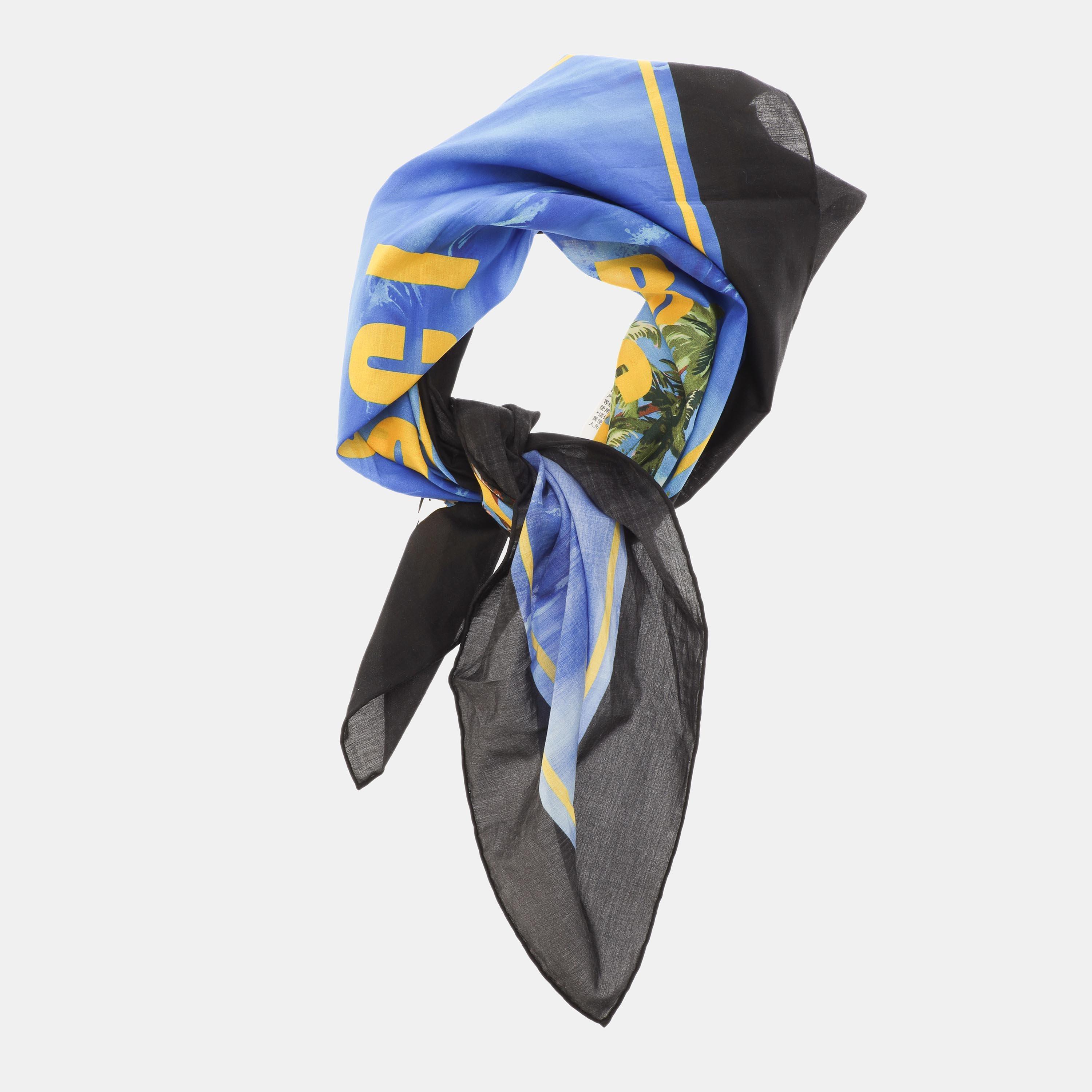 Royal/Yellow - Gucci - Men's Silk Scarf - 2
