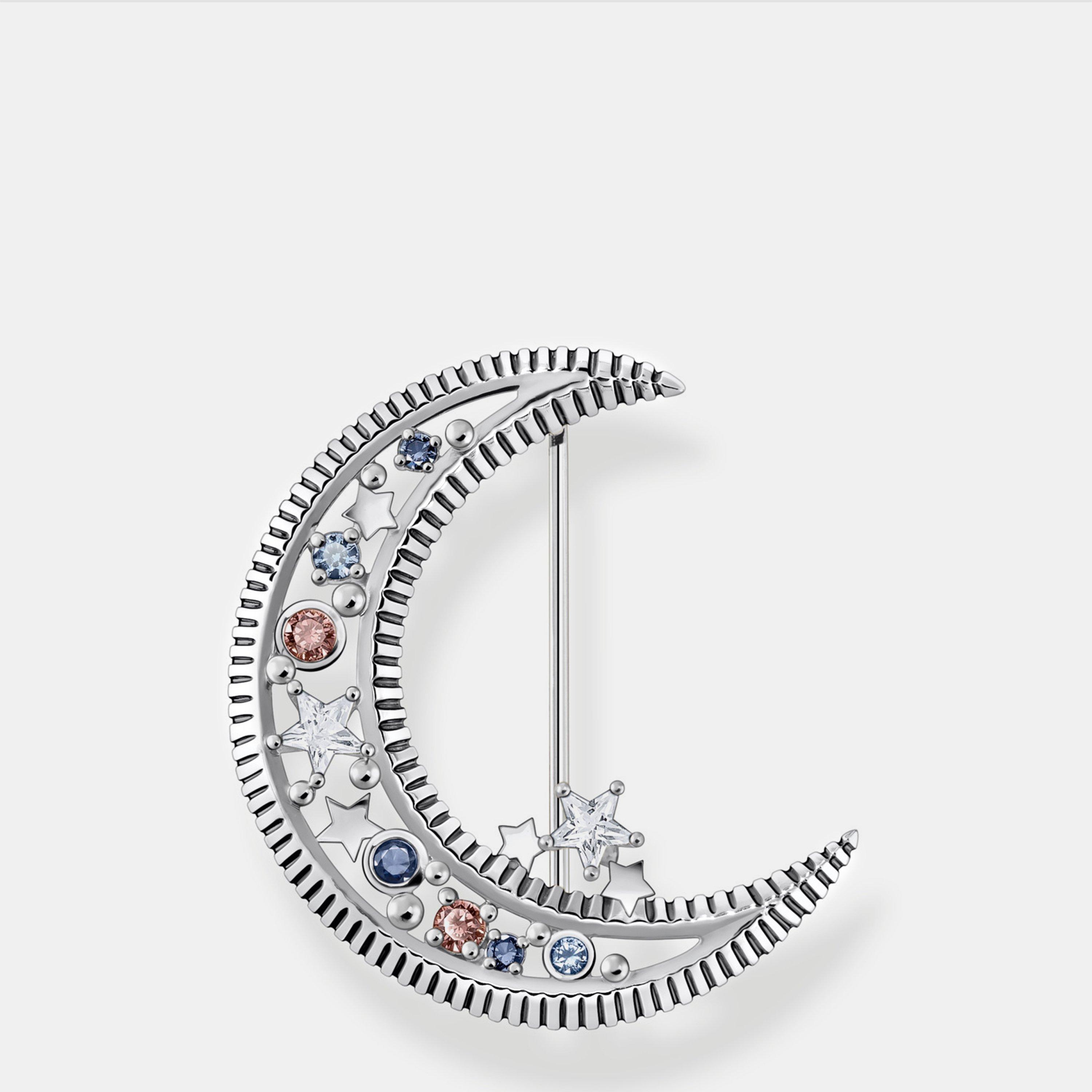 Thomas Sabo Women's Crescent Moon Pendant