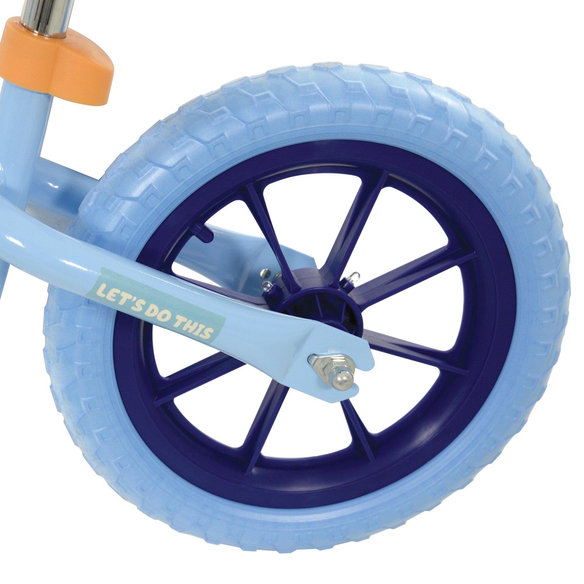 Blue - Bluey - MoVe Bluey 12 Balance Bike with Light Up Wheels - 7