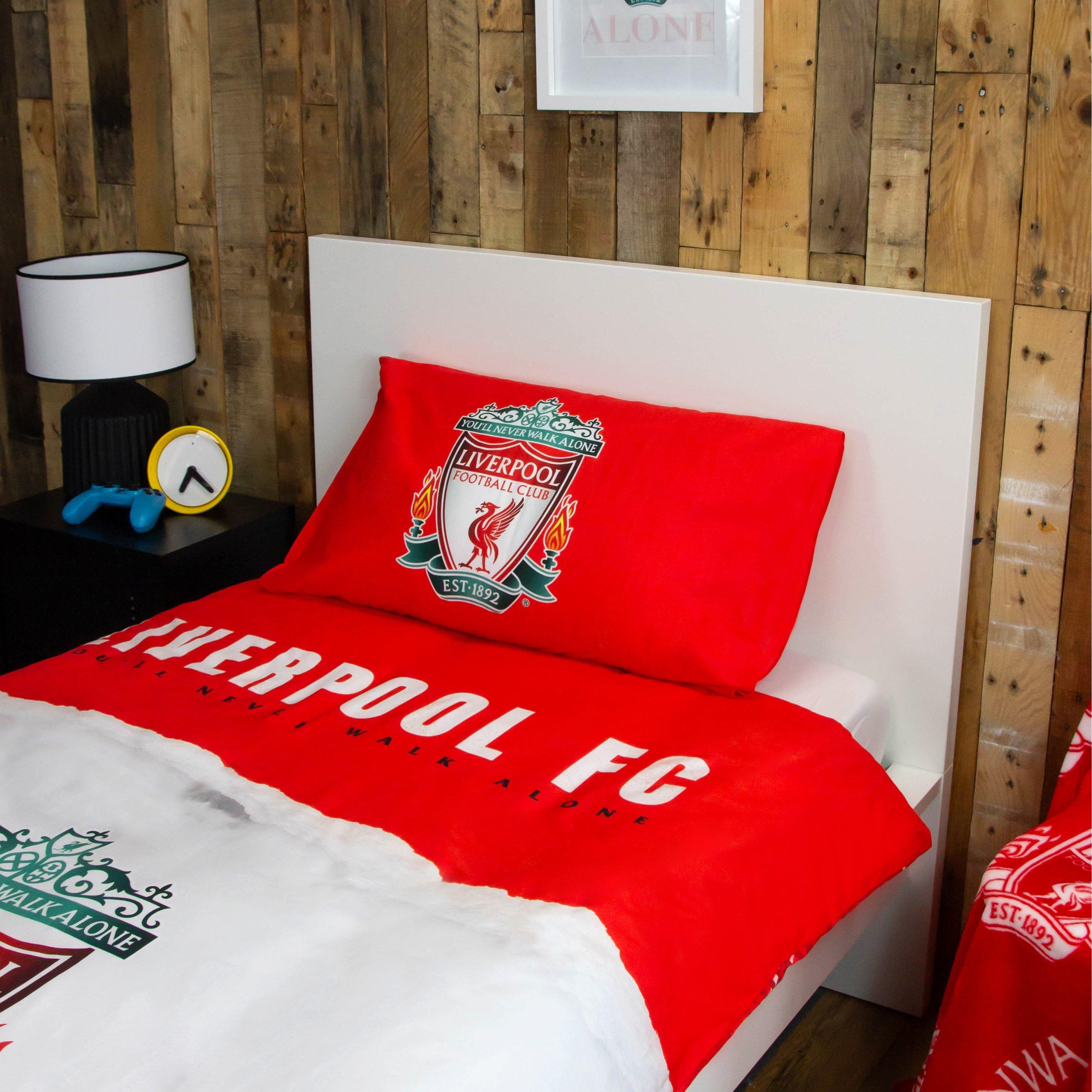 Red - Liverpool FC - Liverpool FC Stadium Single Panel Duvet - 3