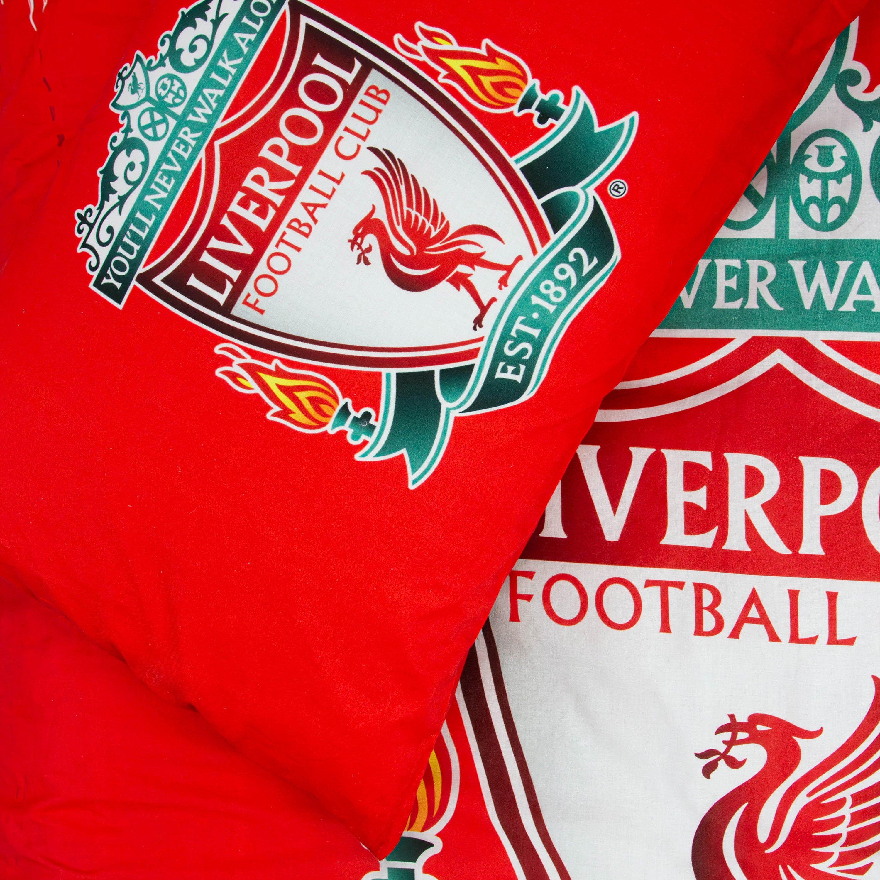 Red - Liverpool FC - Liverpool FC Stadium Single Panel Duvet - 6