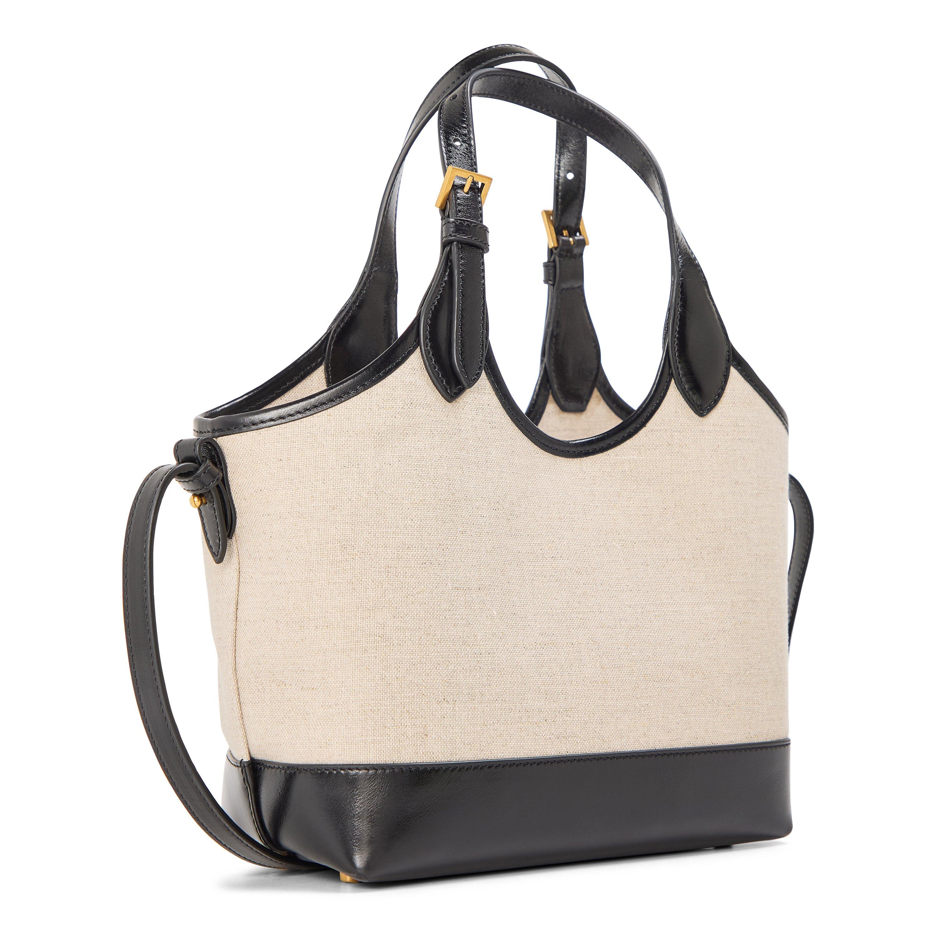 Beige Black - Versace - Women's Tote Bag S - 2