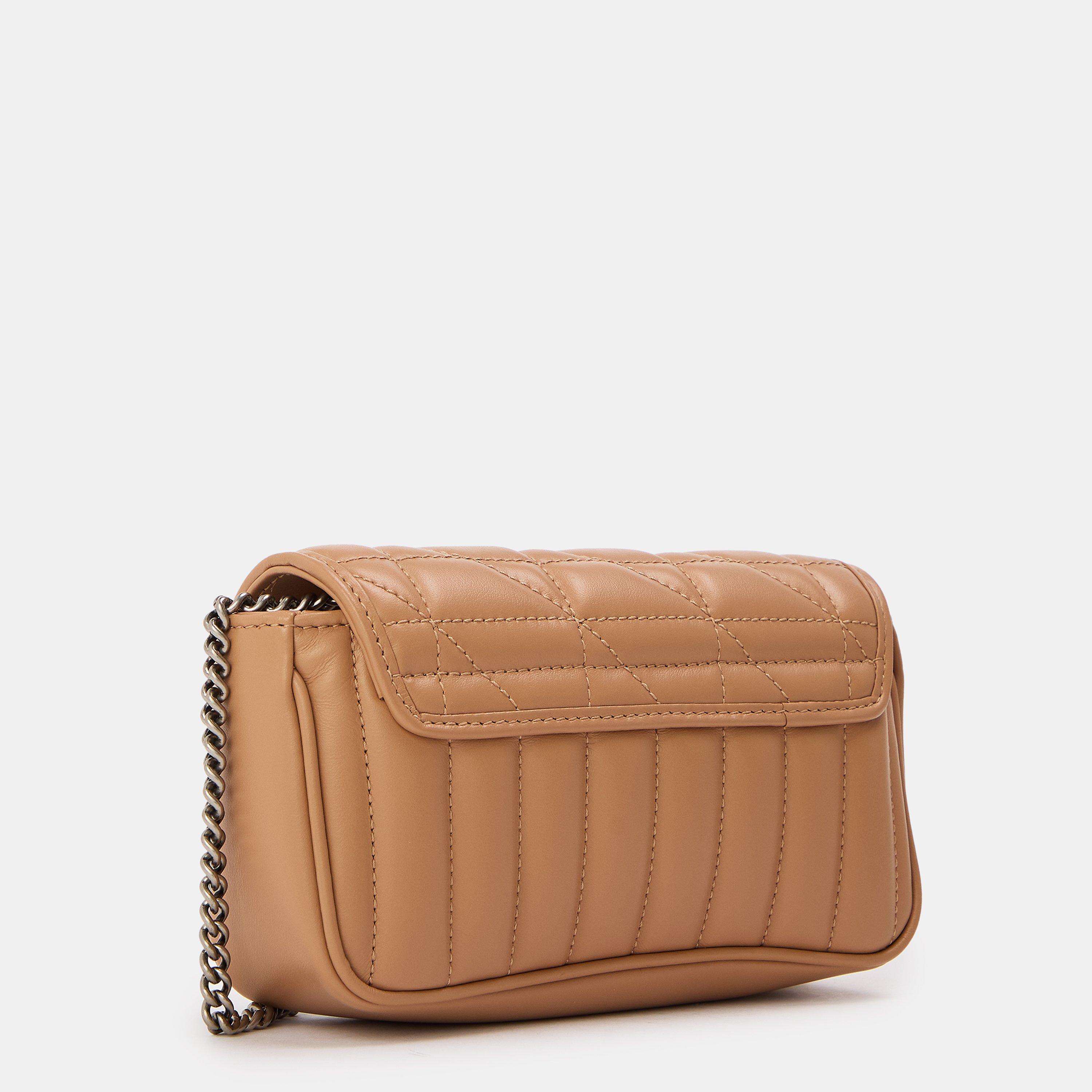 Rose Beige 2754 - Gucci - Marmont GG Super Mini Quilted Shoulder Bag - 2