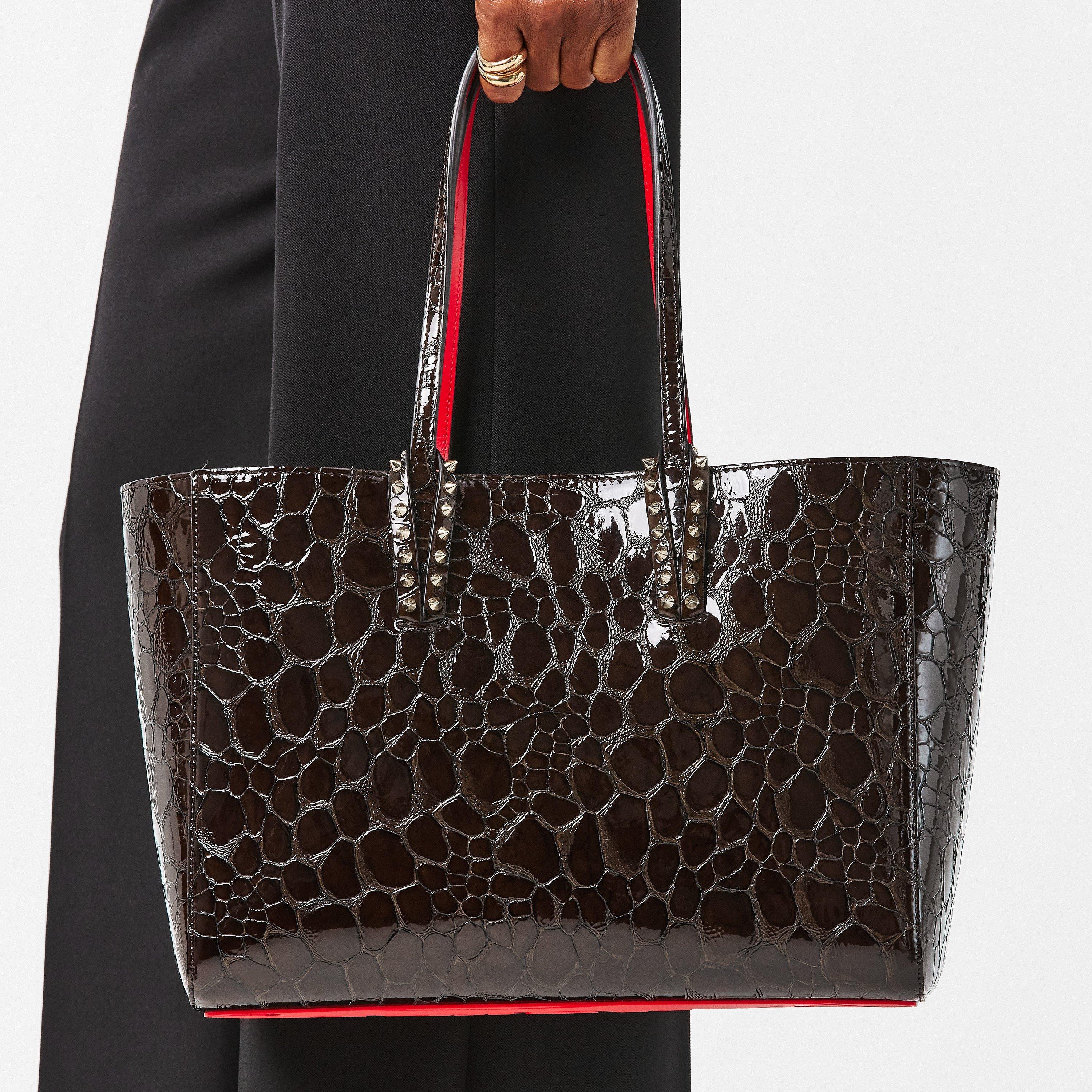 Croco Brn Gld - Christian Louboutin - Women's Tote Bag - 3