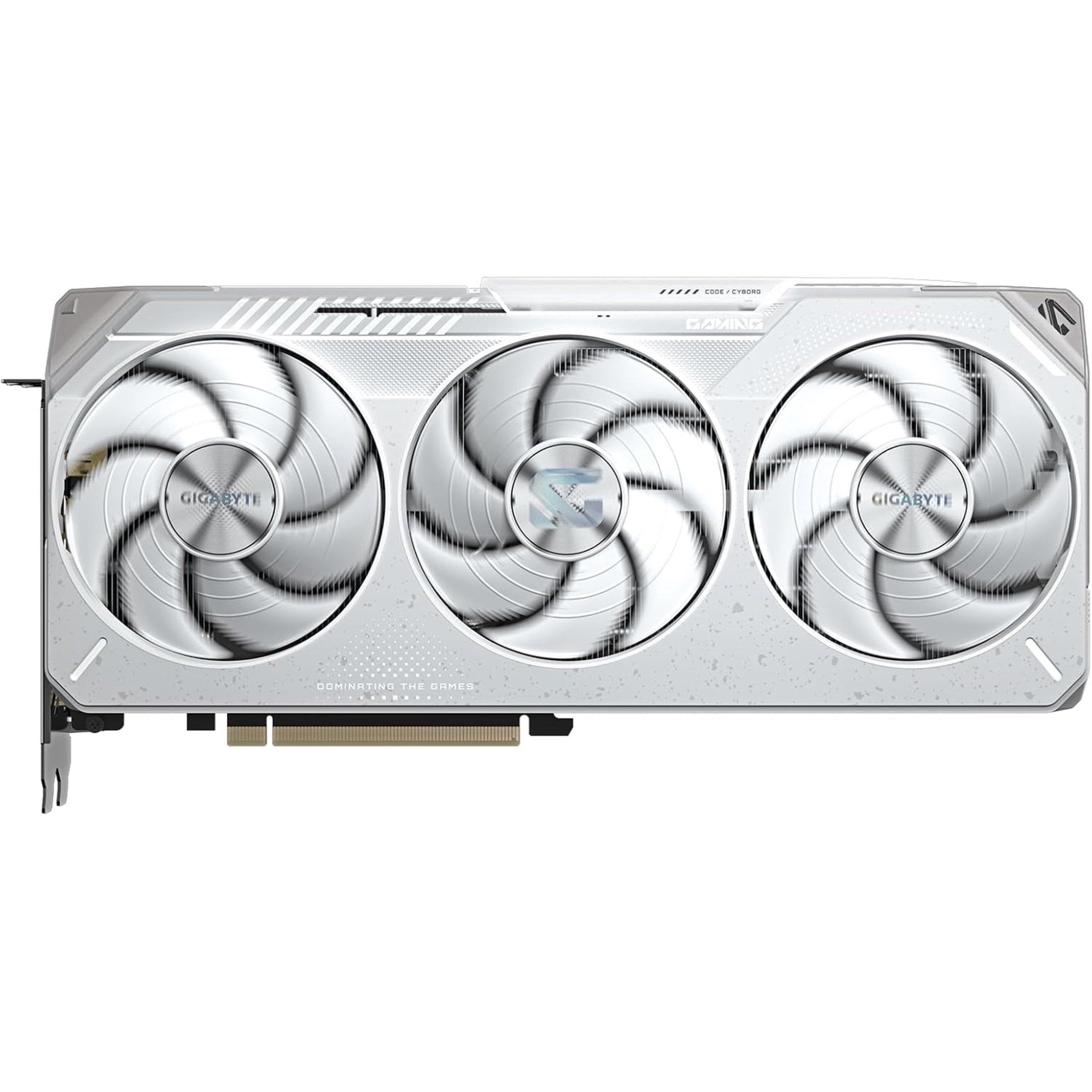 Black - Gigabyte Technology - Radeon RX 9070 XT GAMING OC ICE 16GB GDDR6 Graphics Card White - 5